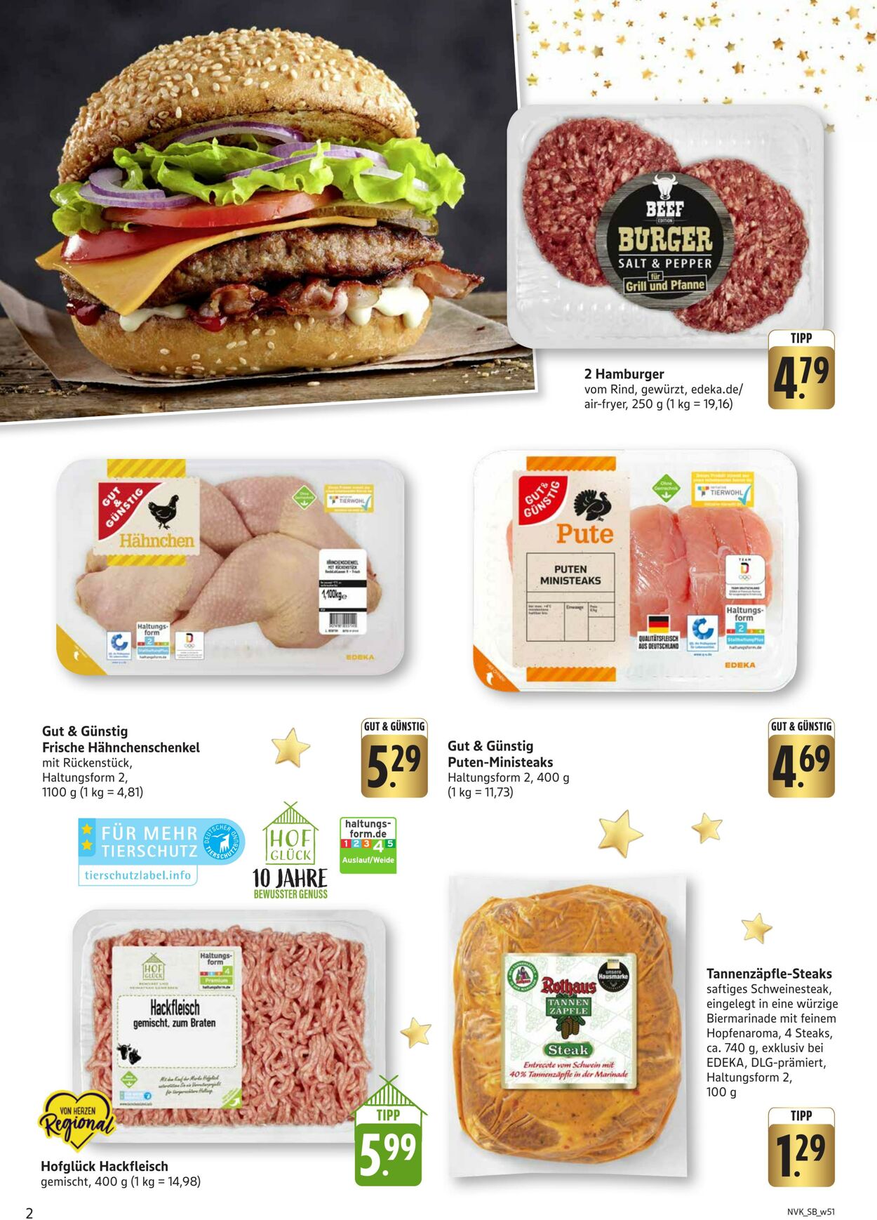 Prospekt nah & gut 15.12.2025 - 20.12.2025