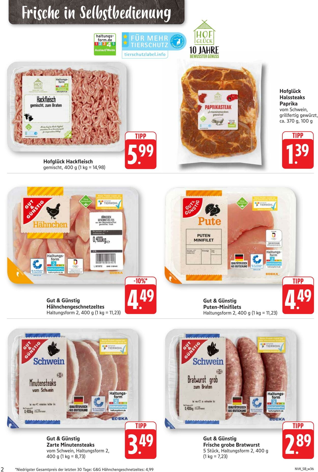 Prospekt nah & gut 01.09.2025 - 06.09.2025