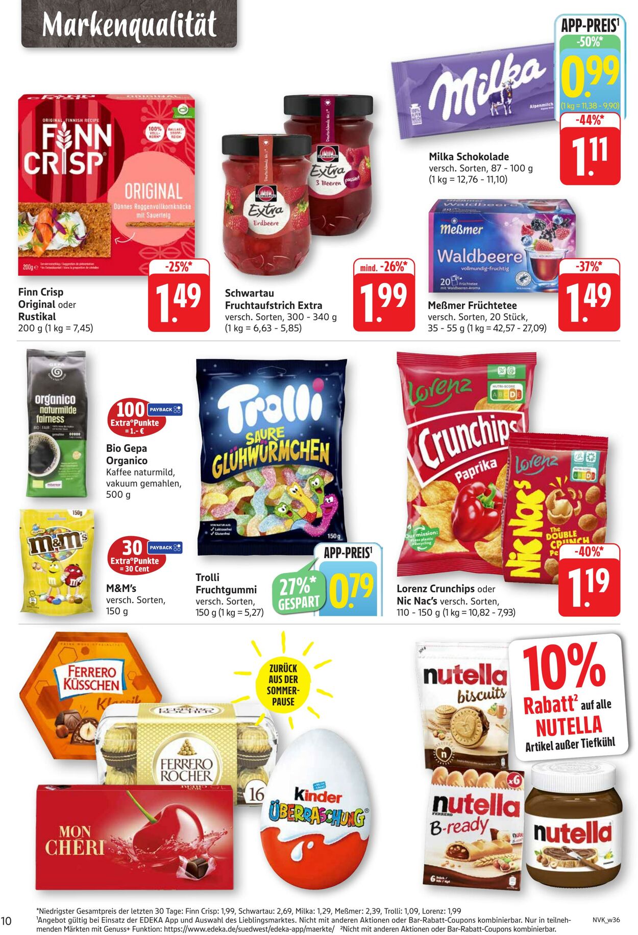 Prospekt nah & gut 01.09.2025 - 06.09.2025