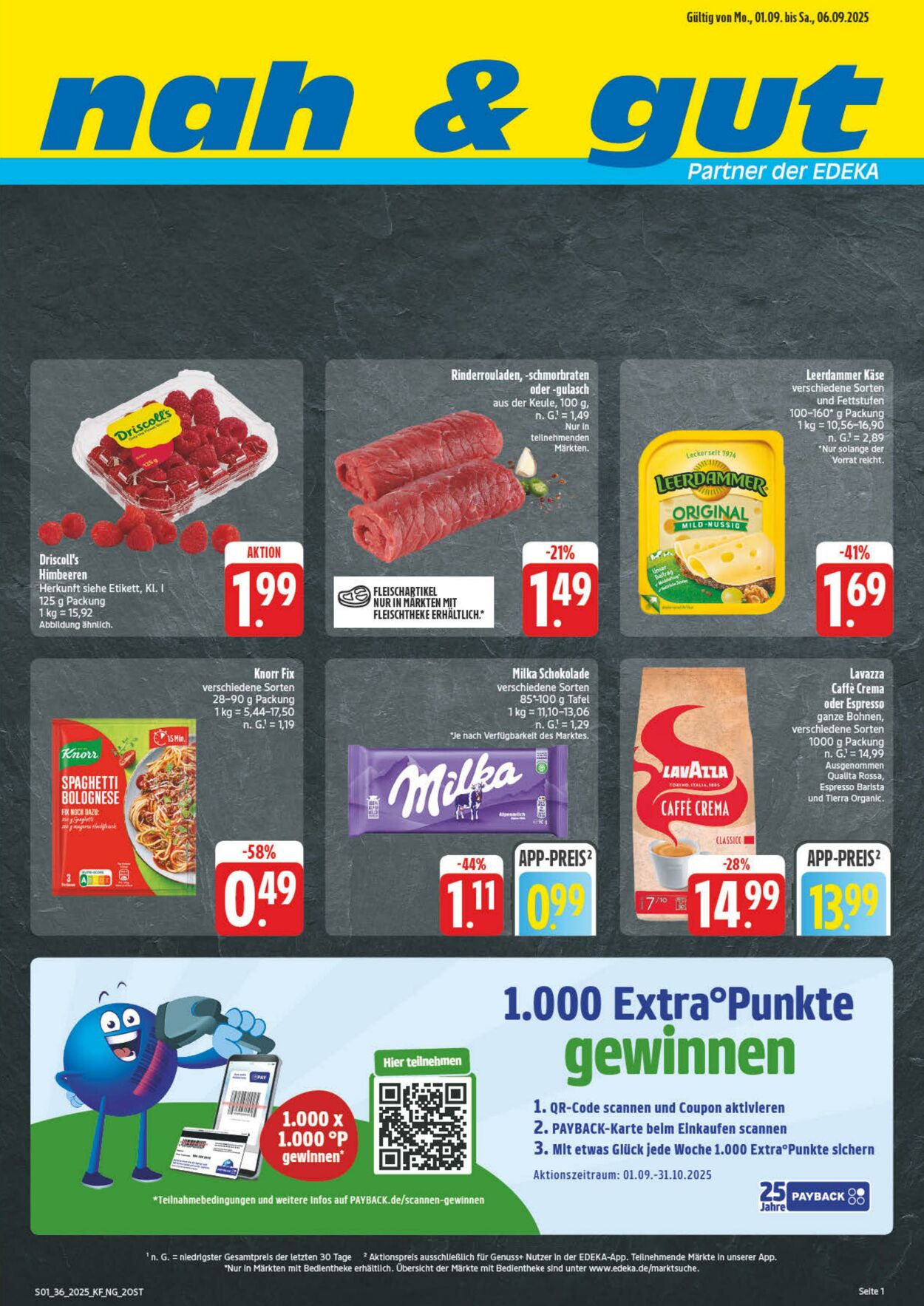 Prospekt nah & gut 01.09.2025 - 06.09.2025