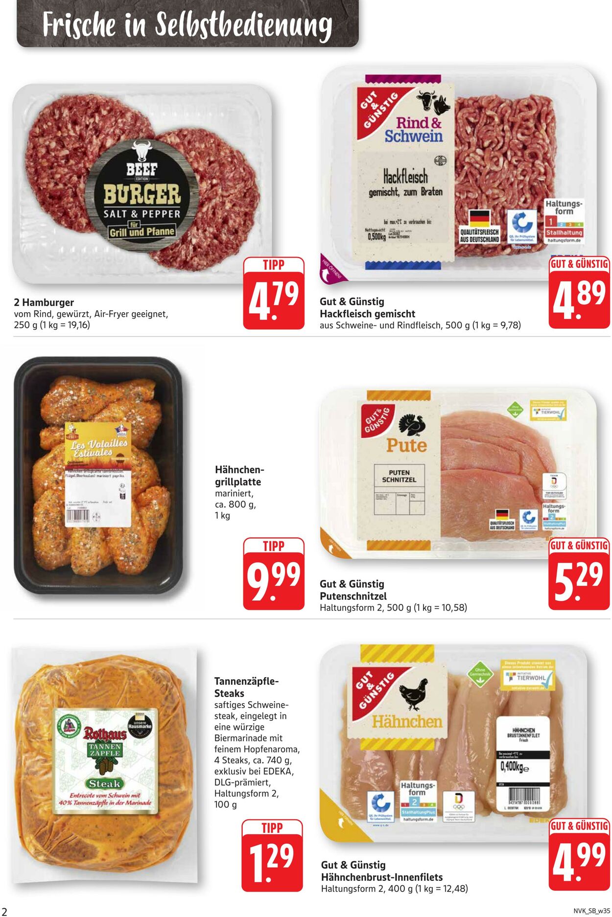 Prospekt nah & gut 25.08.2025 - 30.08.2025
