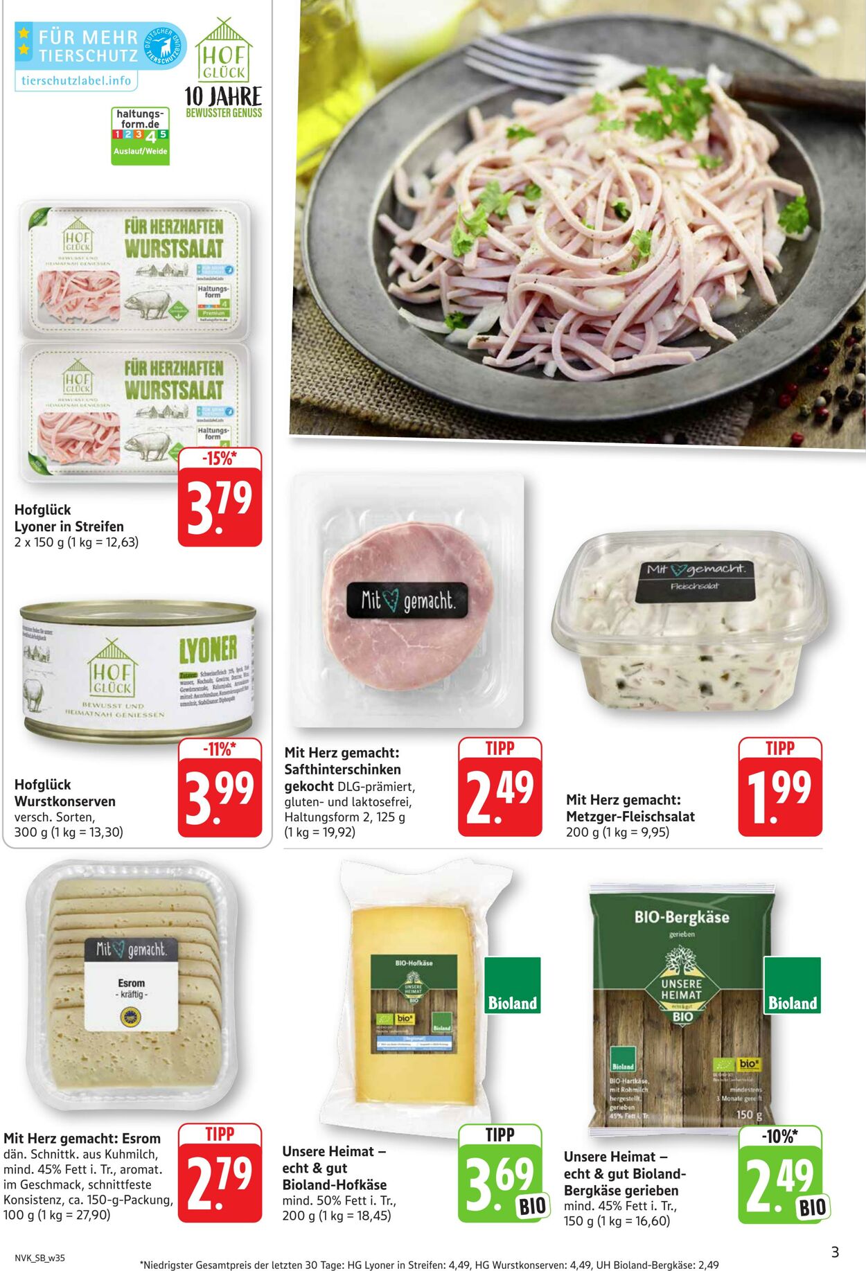 Prospekt nah & gut 25.08.2025 - 30.08.2025