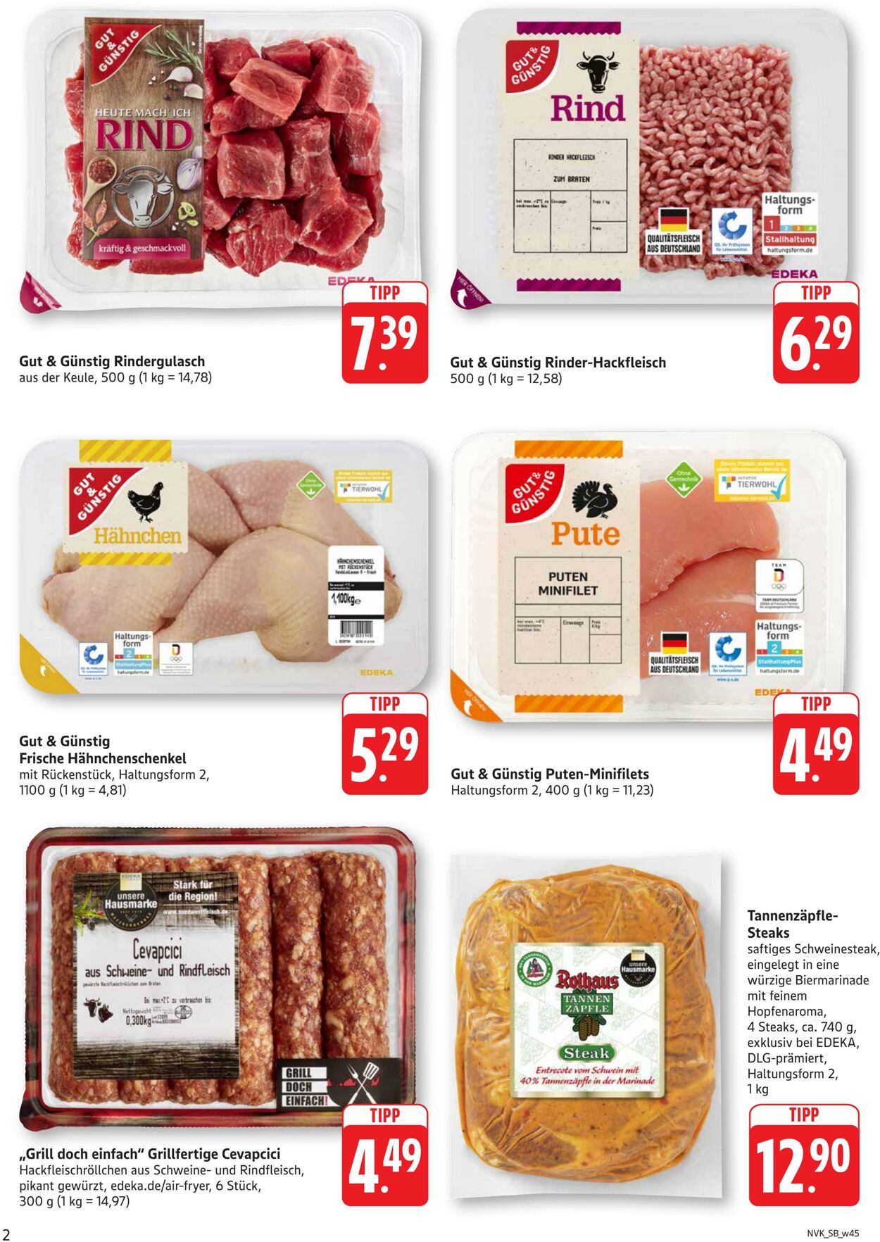 Prospekt nah & gut 03.11.2025 - 08.11.2025
