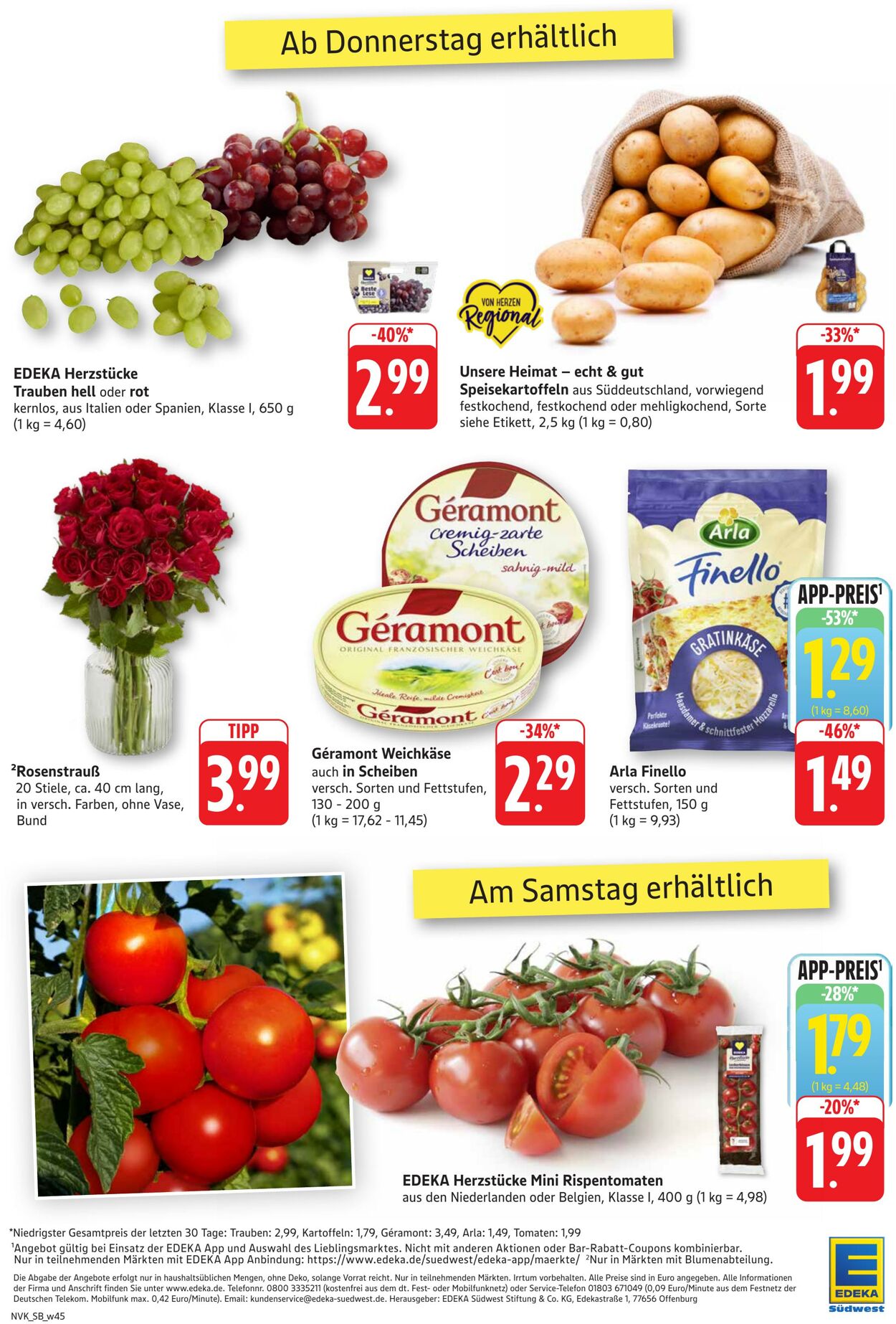Prospekt nah & gut 03.11.2025 - 08.11.2025