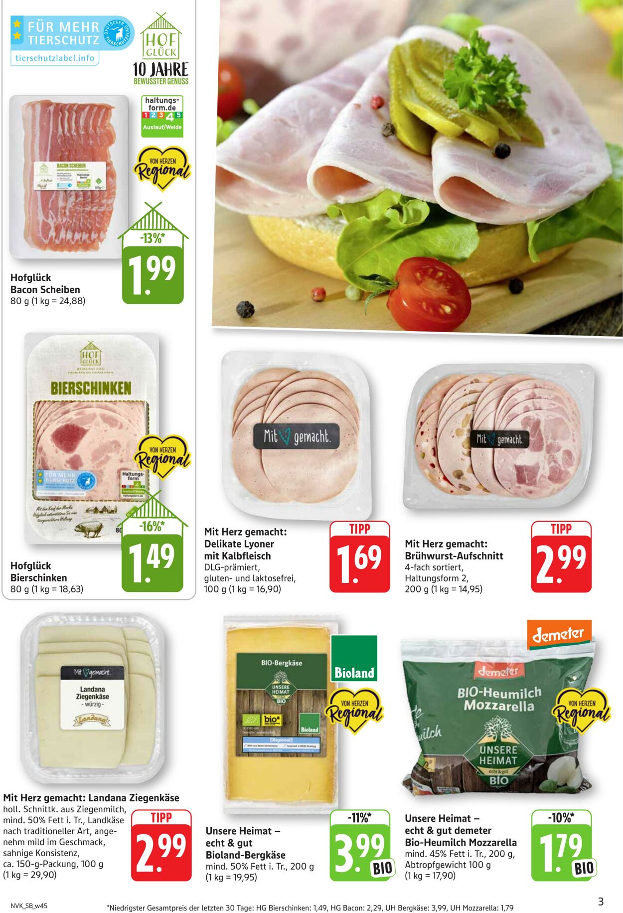 Prospekt nah & gut 03.11.2025 - 08.11.2025