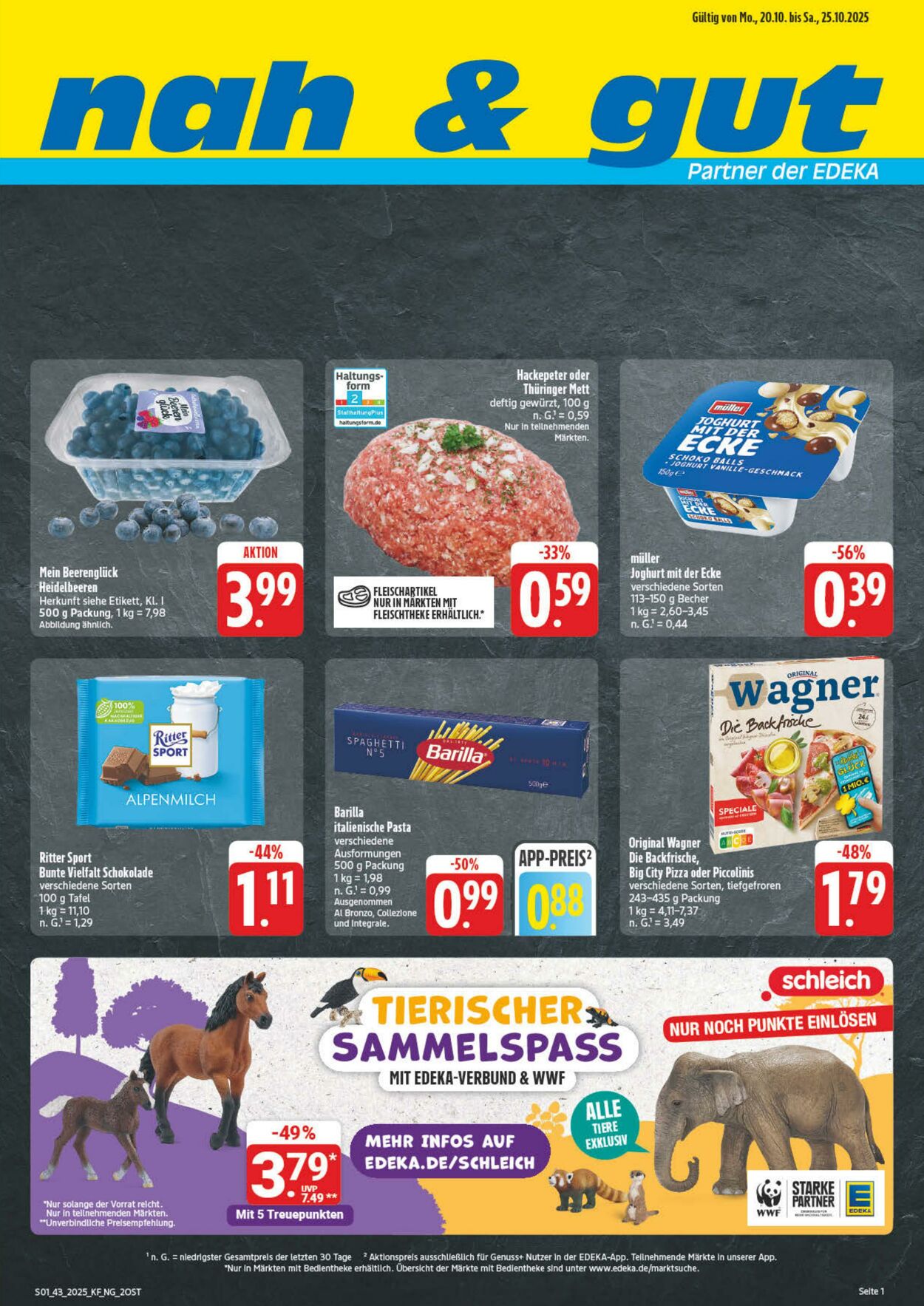 Prospekt nah & gut 20.10.2025 - 25.10.2025