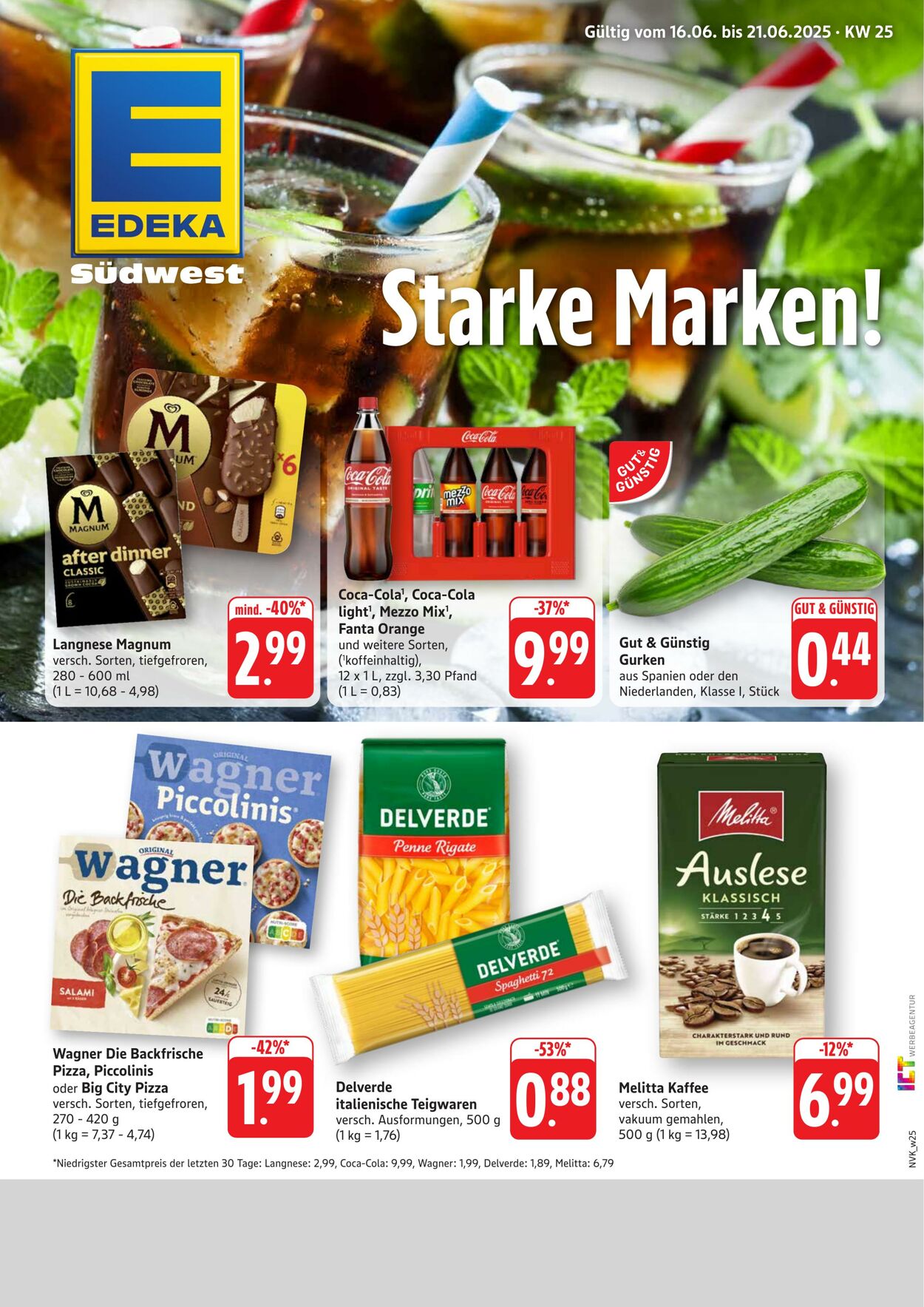 Prospekt nah & gut 16.06.2025 - 21.06.2025