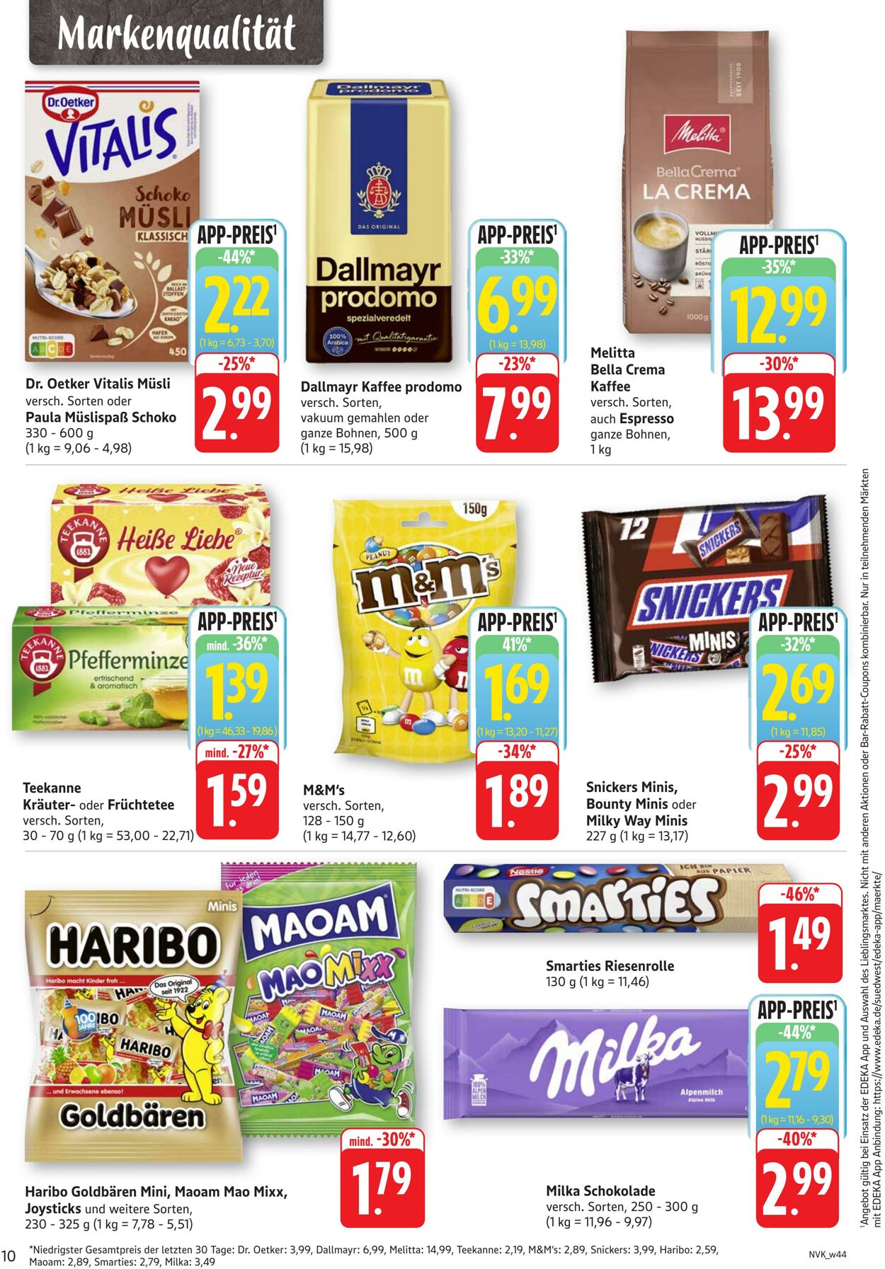 Prospekt nah & gut 27.10.2025 - 01.11.2025