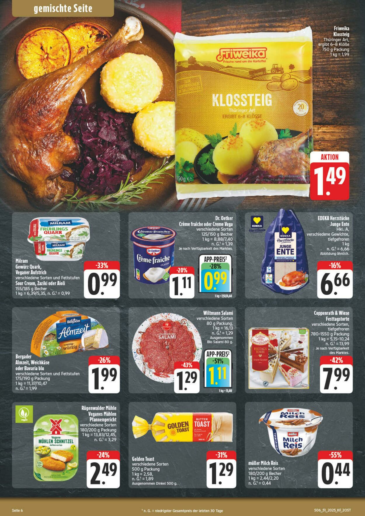 Prospekt nah & gut 15.12.2025 - 20.12.2025