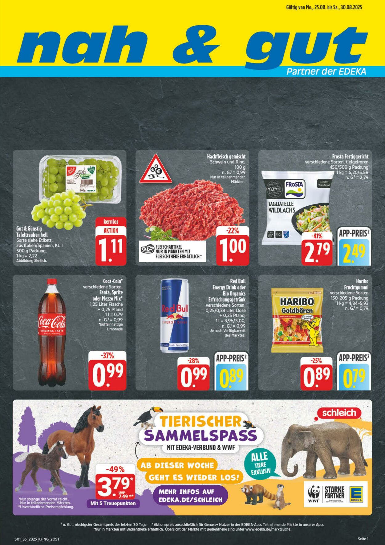 Prospekt nah & gut 25.08.2025 - 30.08.2025