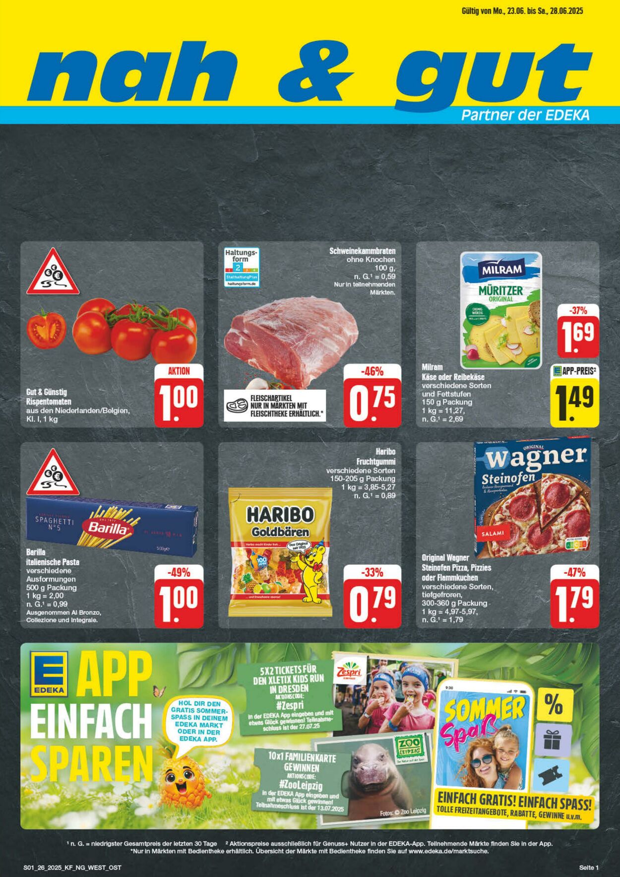 Prospekt nah & gut 23.06.2025 - 28.06.2025