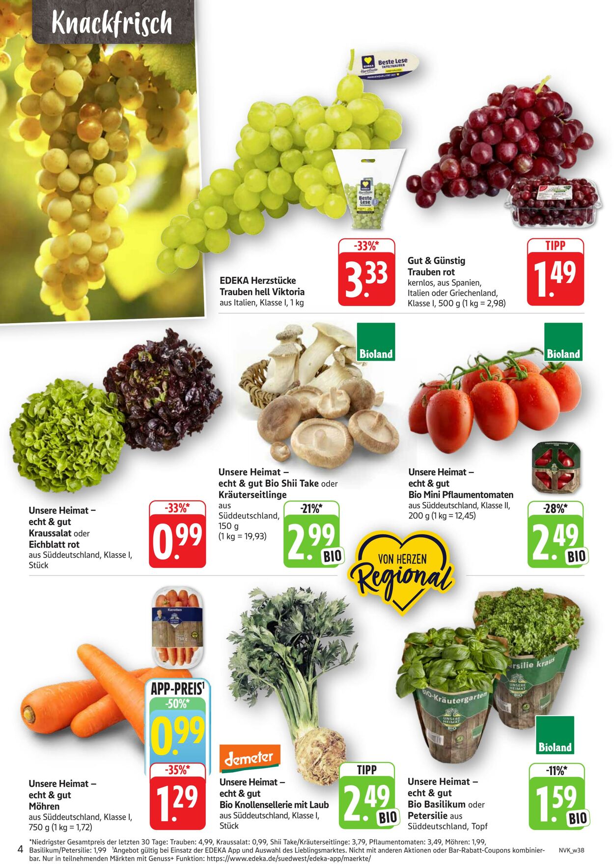 Prospekt nah & gut 15.09.2025 - 20.09.2025