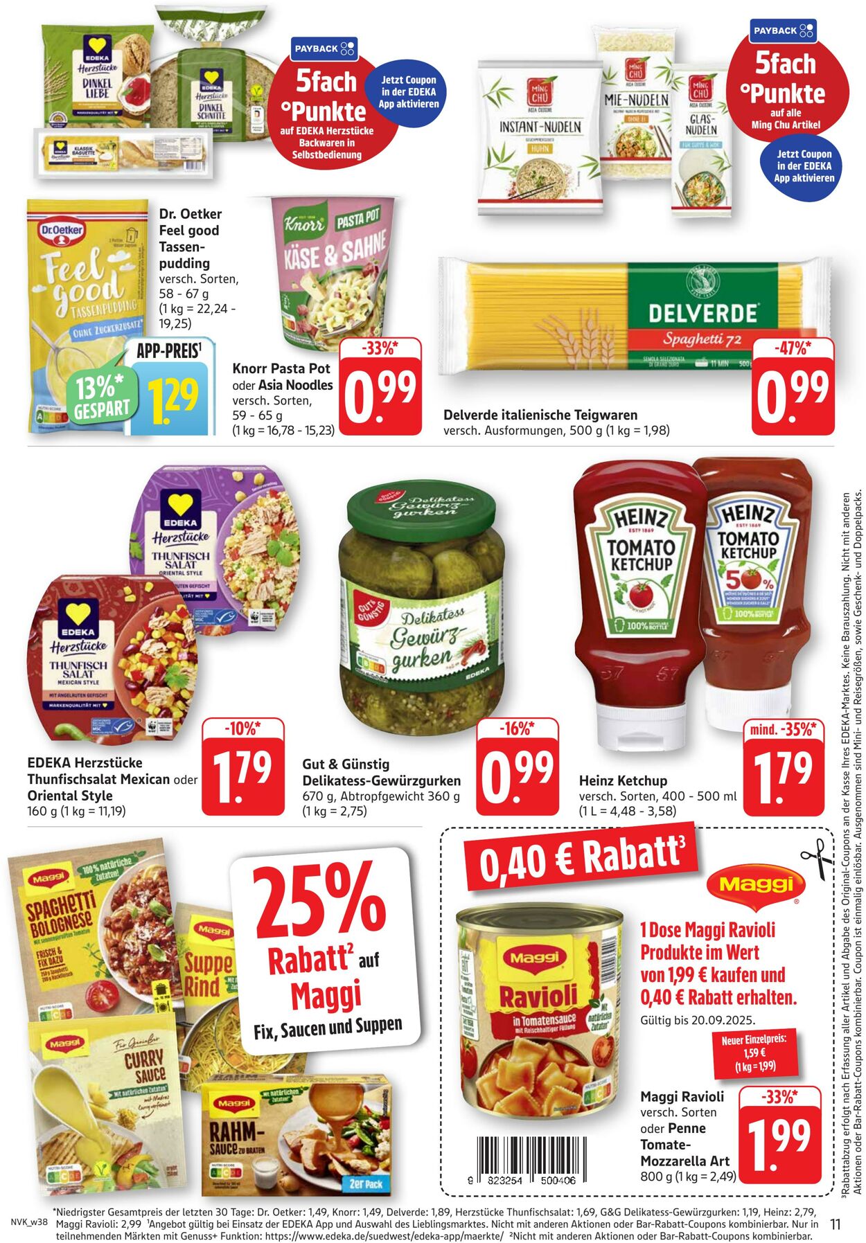 Prospekt nah & gut 15.09.2025 - 20.09.2025