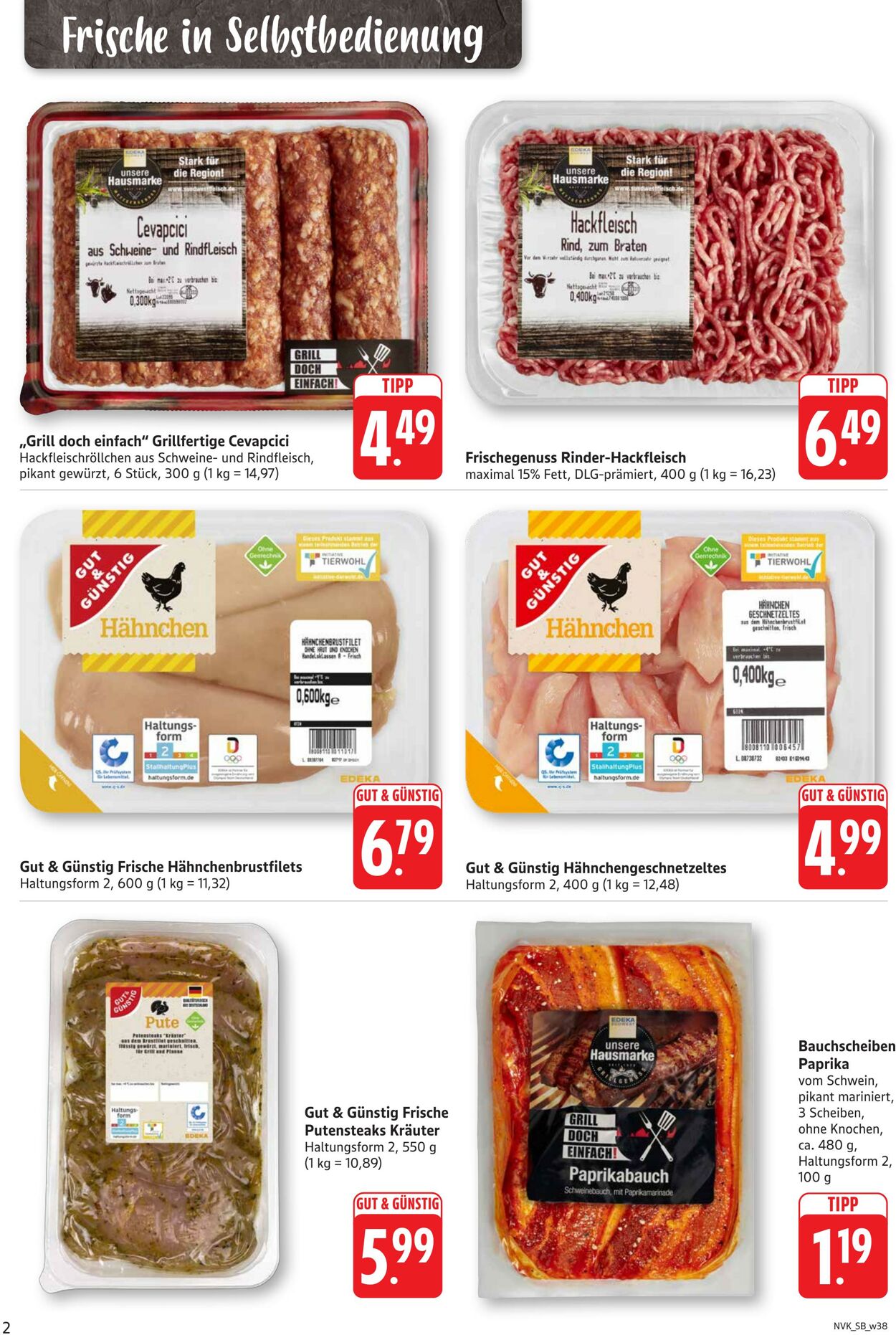 Prospekt nah & gut 15.09.2025 - 20.09.2025