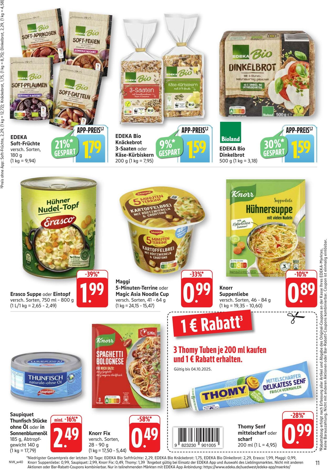 Prospekt nah & gut 29.09.2025 - 04.10.2025