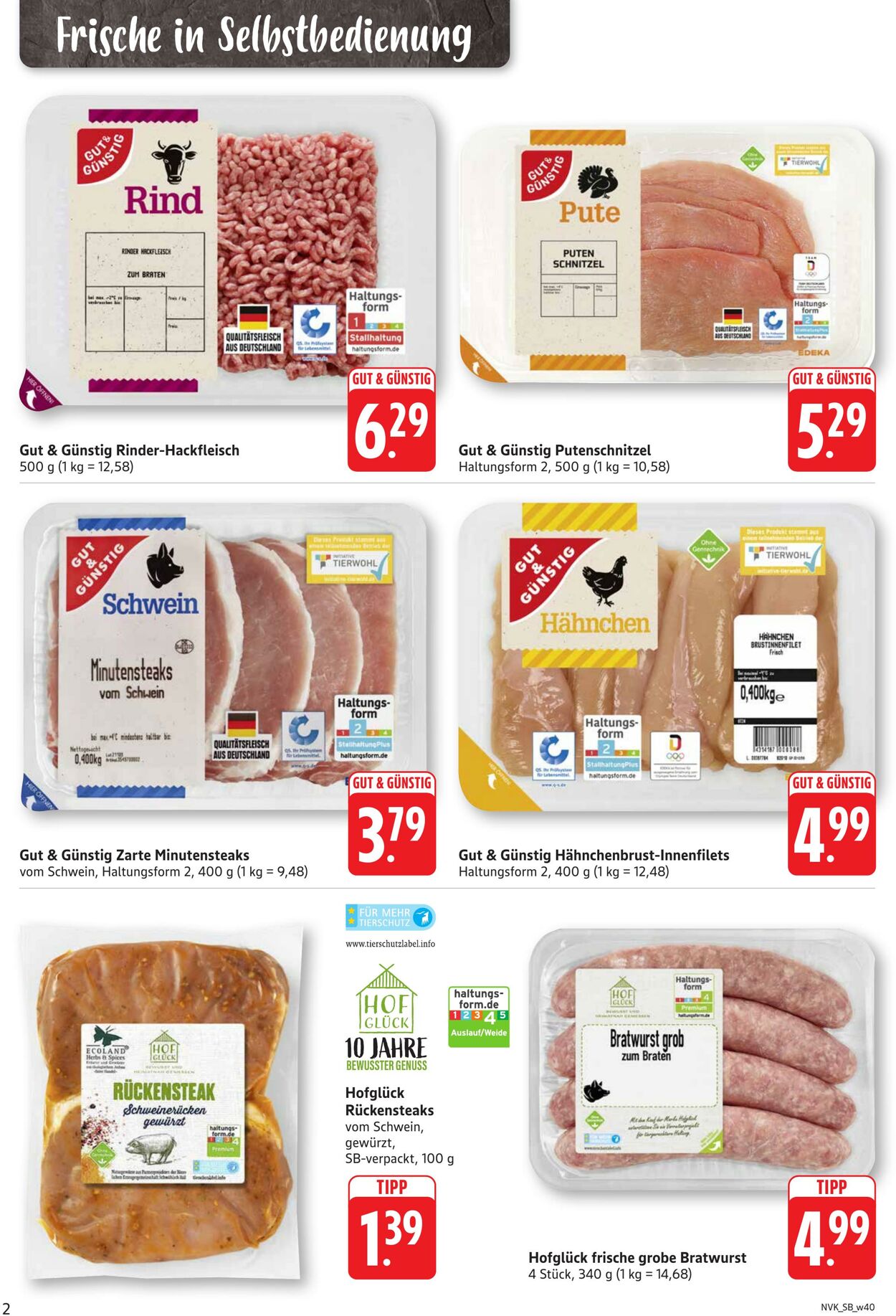 Prospekt nah & gut 29.09.2025 - 04.10.2025