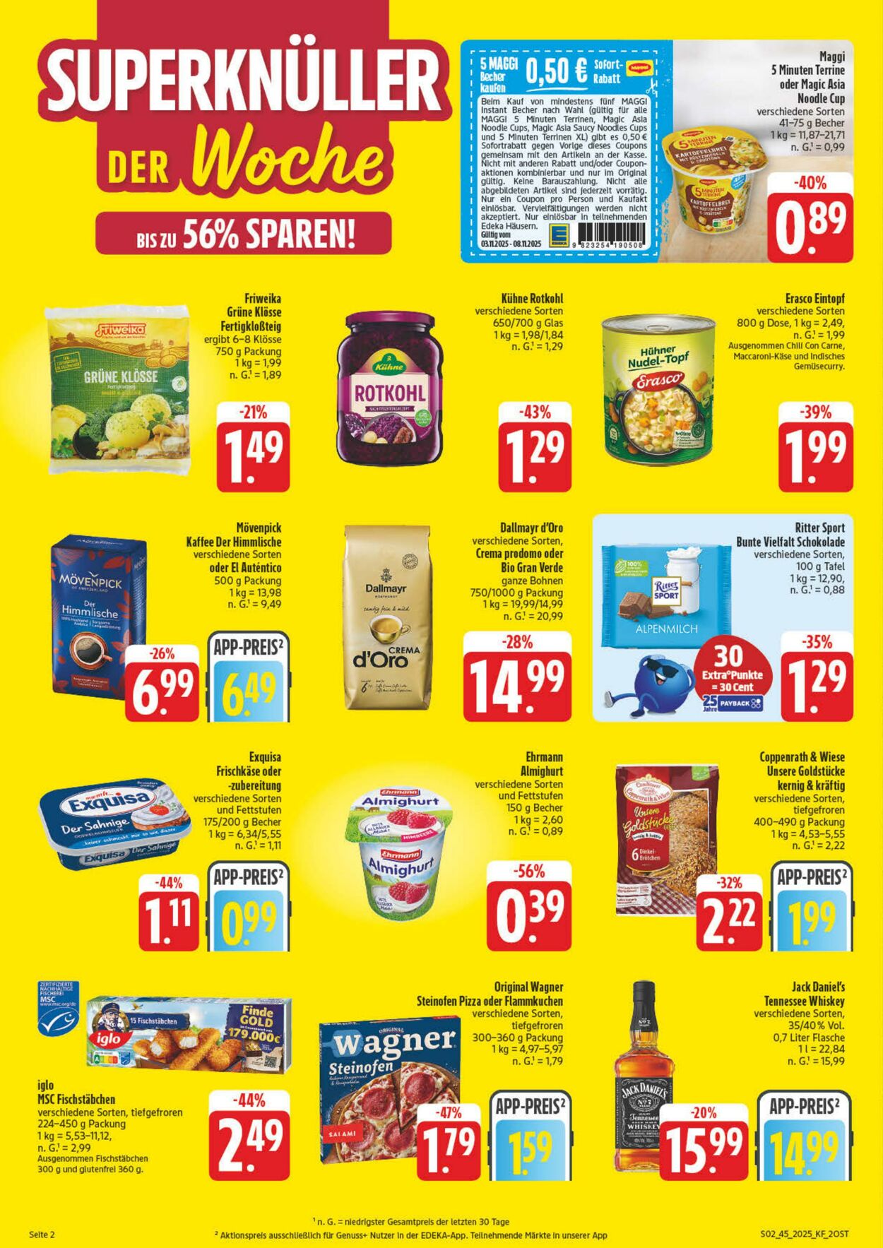 Prospekt nah & gut 03.11.2025 - 08.11.2025