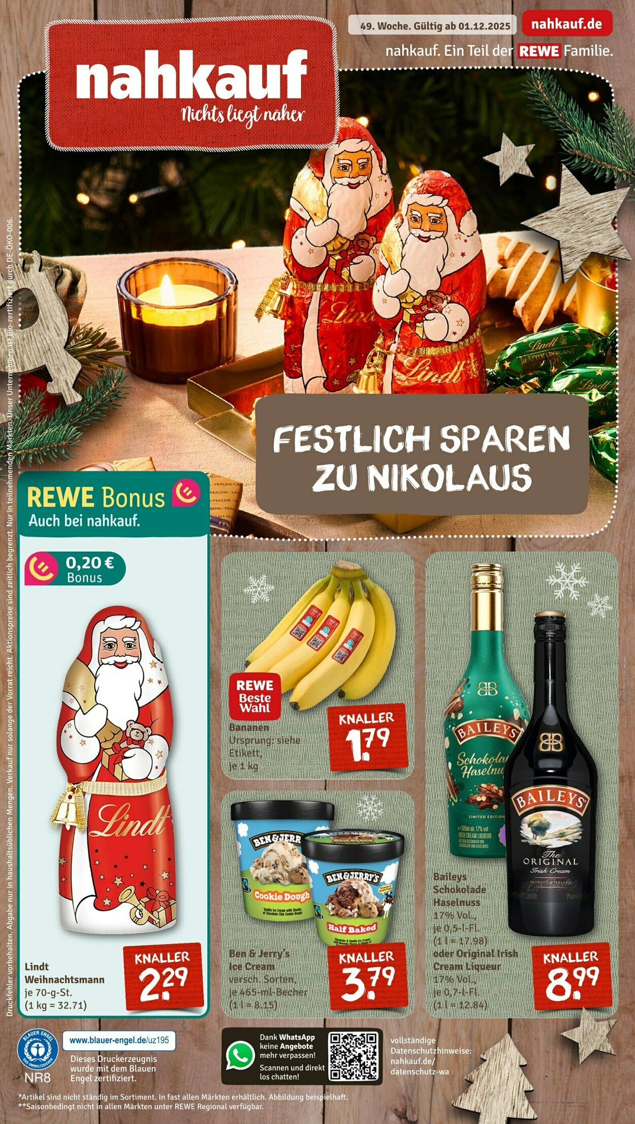 Prospekt Nahkauf 01.12.2025 - 06.12.2025