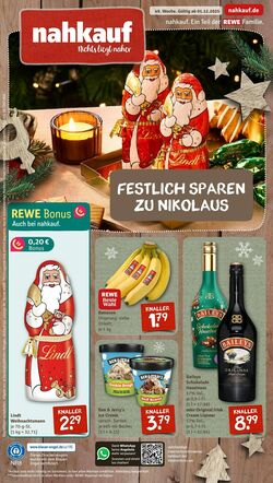 Prospekt Nahkauf 01.12.2025 - 06.12.2025