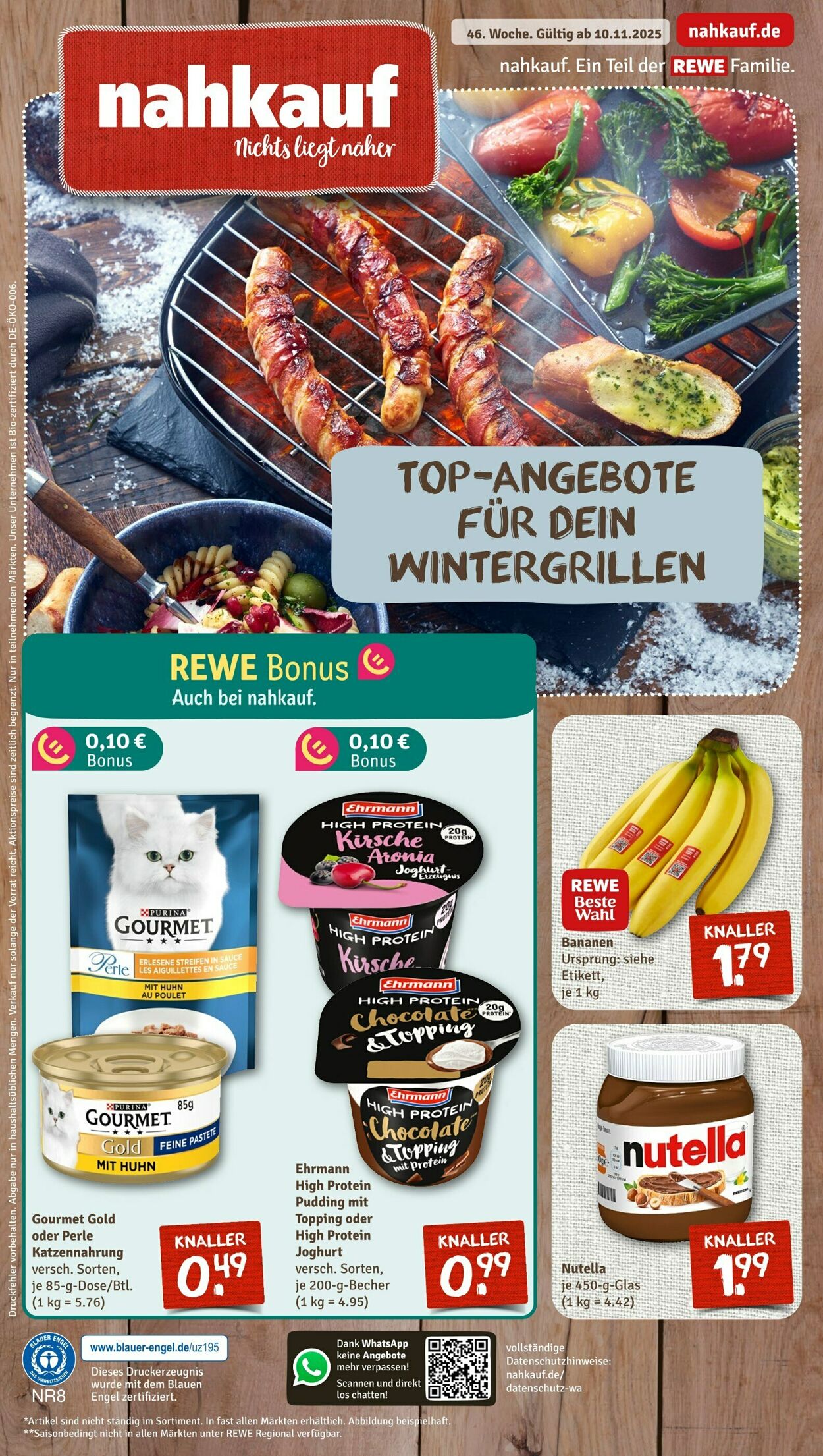 Prospekt Nahkauf 10.11.2025 - 15.11.2025