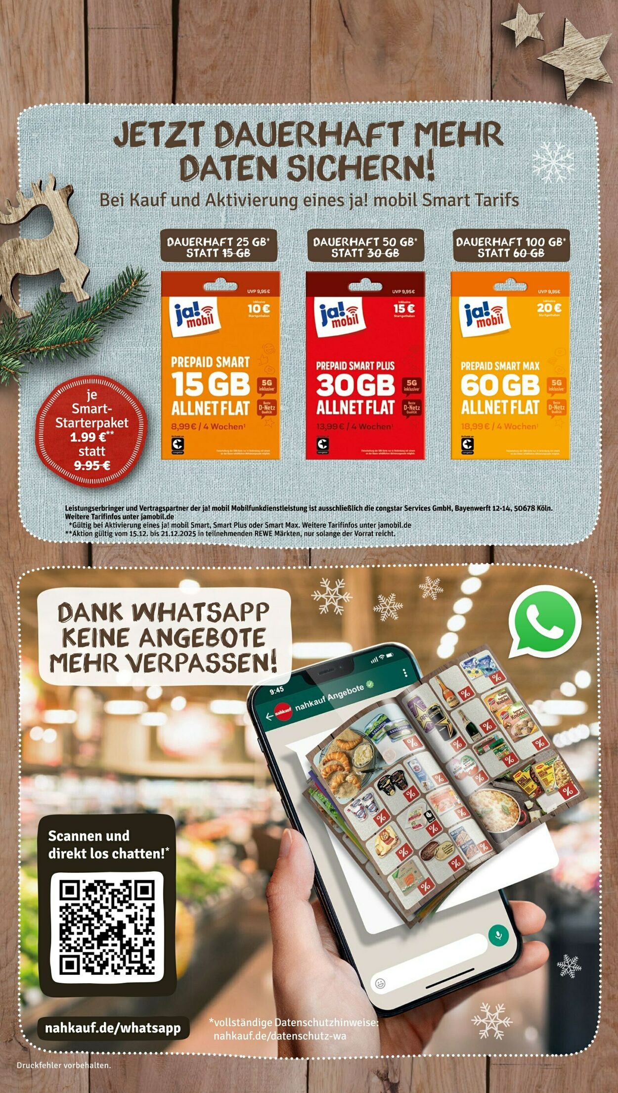 Prospekt Nahkauf 15.12.2025 - 20.12.2025