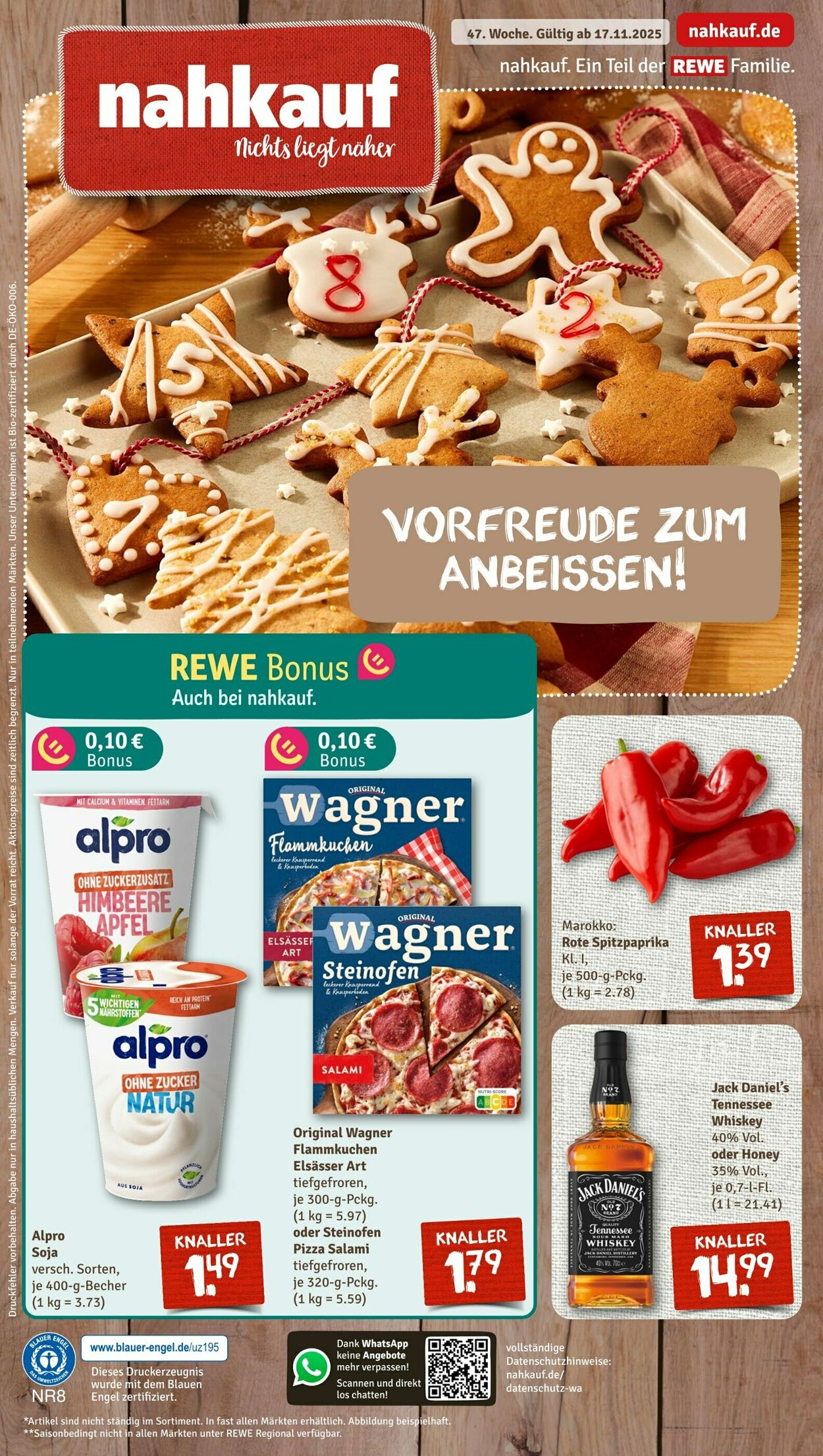 Prospekt Nahkauf 17.11.2025 - 22.11.2025