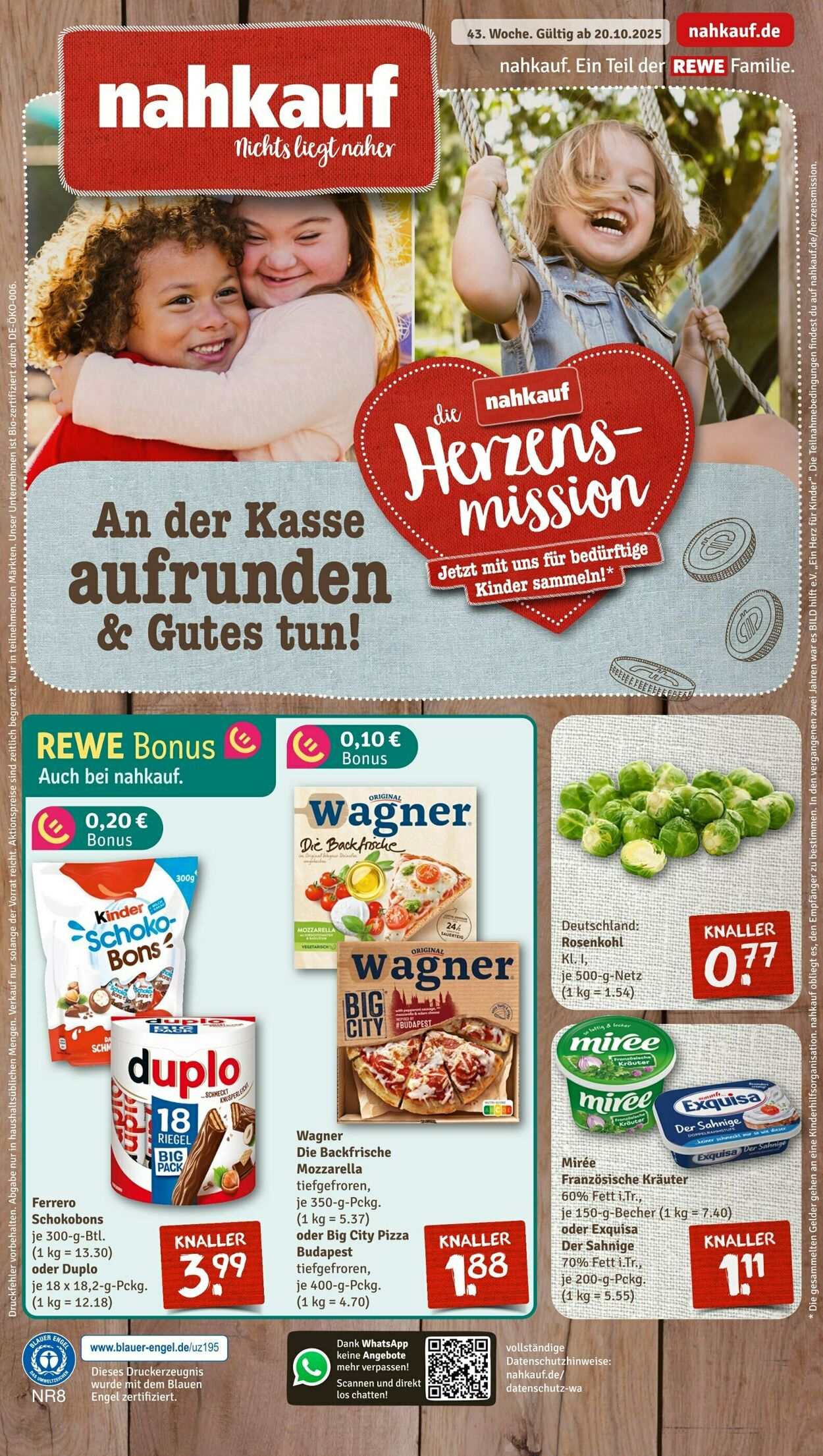 Prospekt Nahkauf 20.10.2025 - 25.10.2025