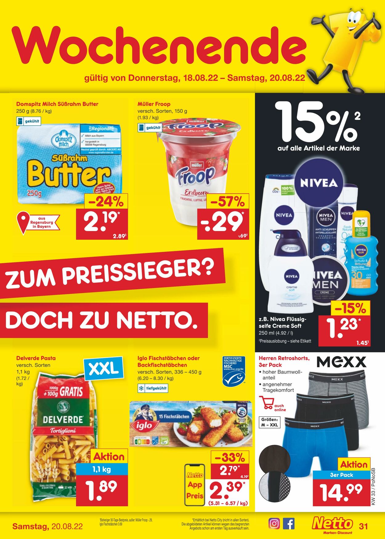 Prospekt Netto-Marken-Discount 16.08.2022 - 20.08.2022