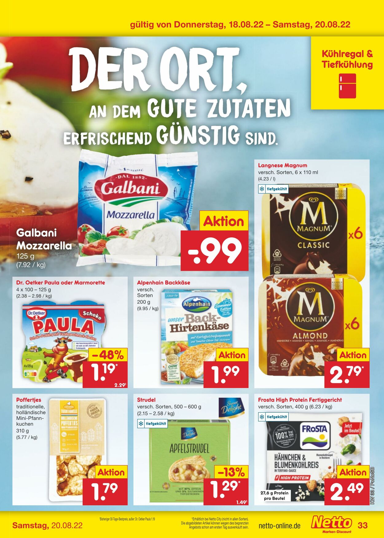 Prospekt Netto-Marken-Discount 16.08.2022 - 20.08.2022