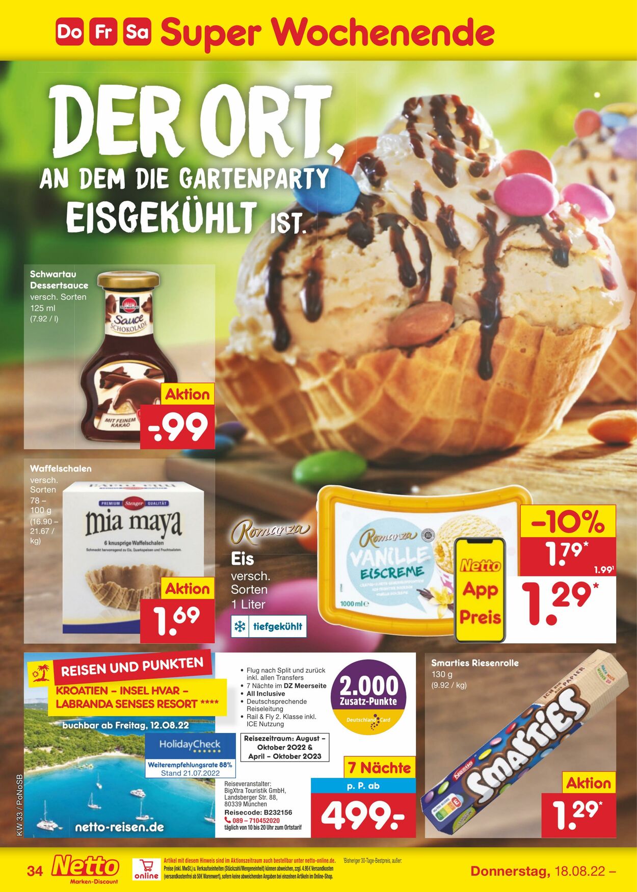 Prospekt Netto-Marken-Discount 16.08.2022 - 20.08.2022