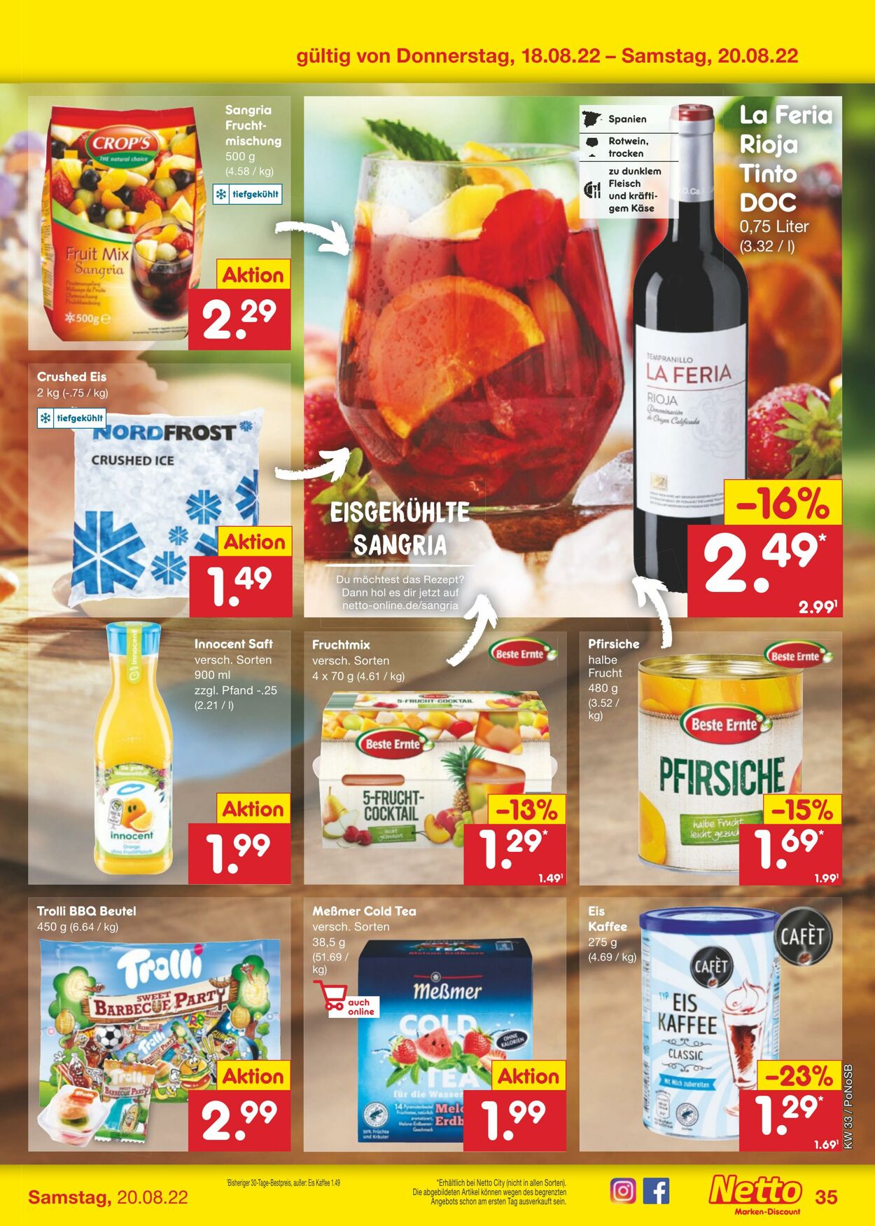 Prospekt Netto-Marken-Discount 16.08.2022 - 20.08.2022