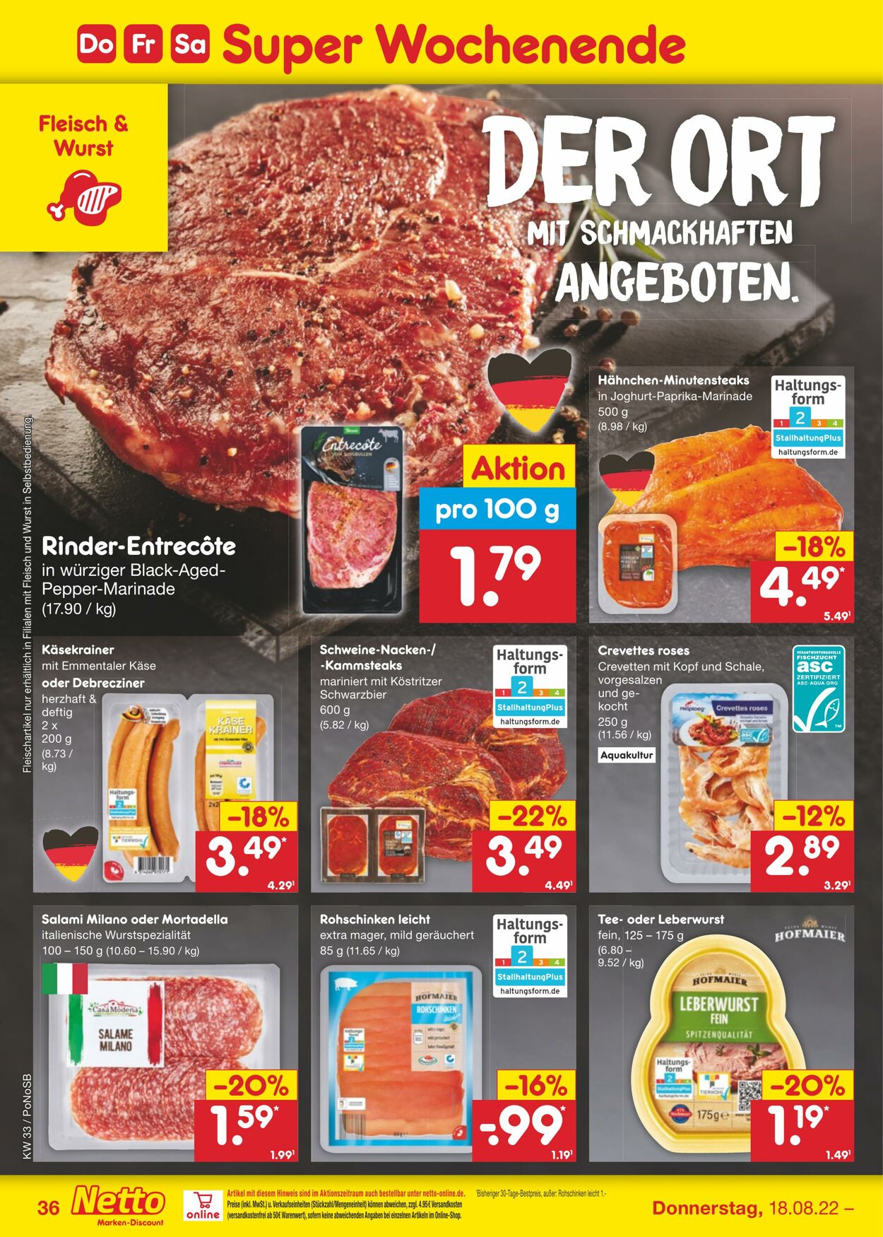 Prospekt Netto-Marken-Discount 16.08.2022 - 20.08.2022