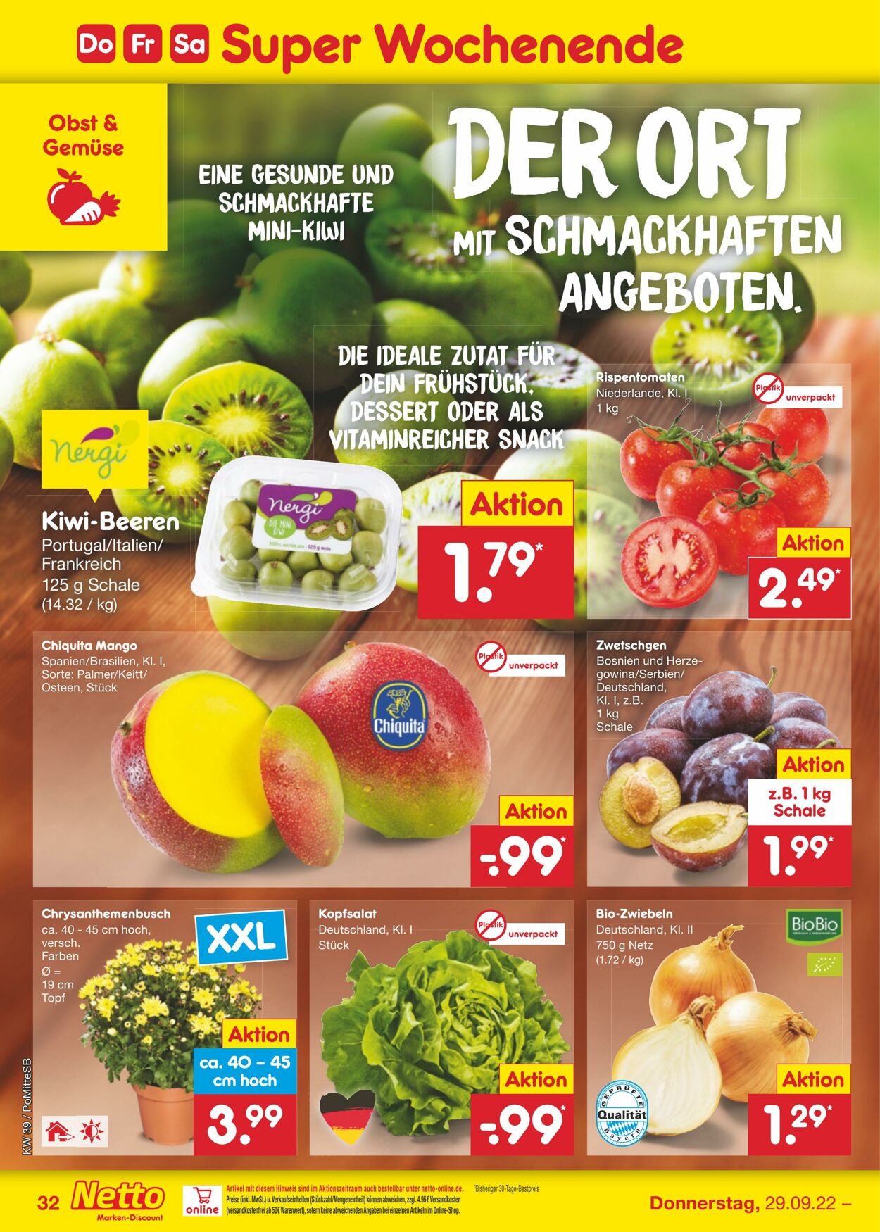 Prospekt Netto-Marken-Discount 26.09.2022 - 01.10.2022