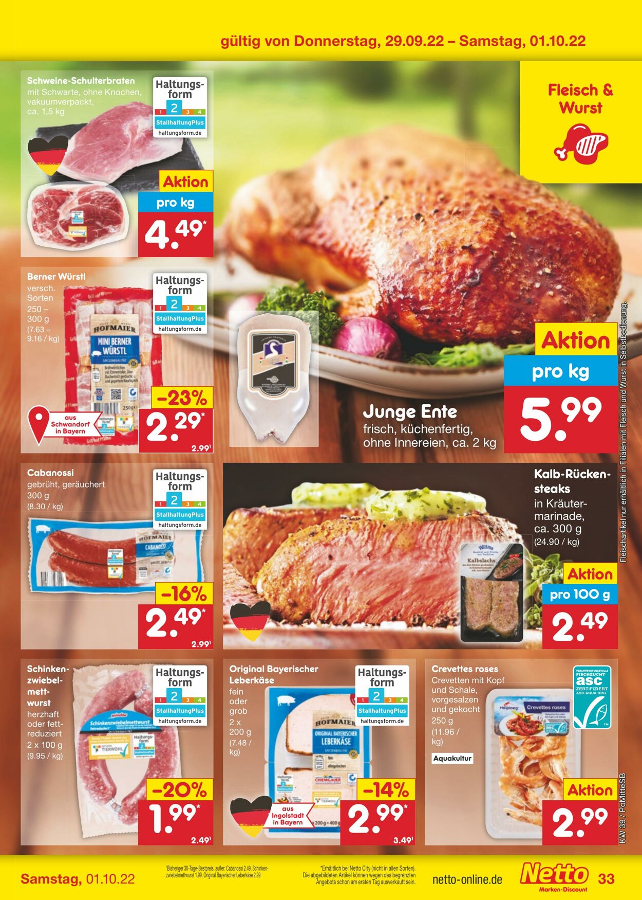 Prospekt Netto-Marken-Discount 26.09.2022 - 01.10.2022