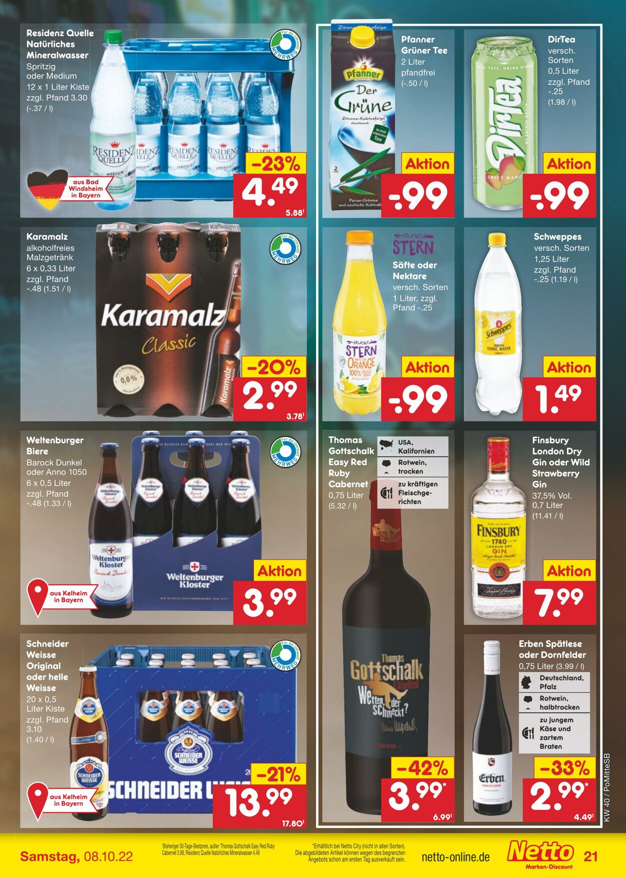 Prospekt Netto-Marken-Discount 03.10.2022 - 08.10.2022