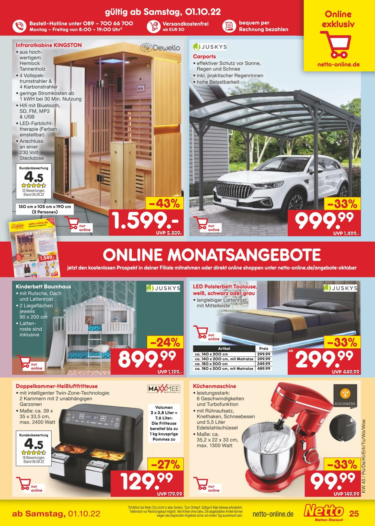 Prospekt Netto-Marken-Discount 03.10.2022 - 08.10.2022