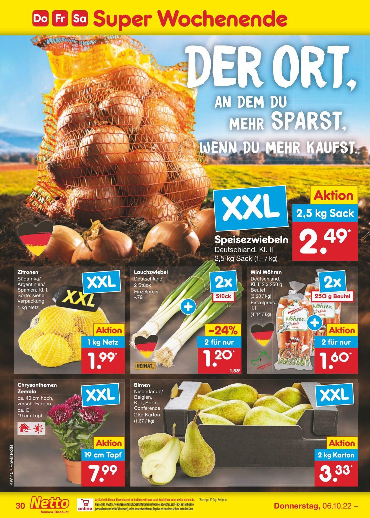 Prospekt Netto-Marken-Discount 03.10.2022 - 08.10.2022