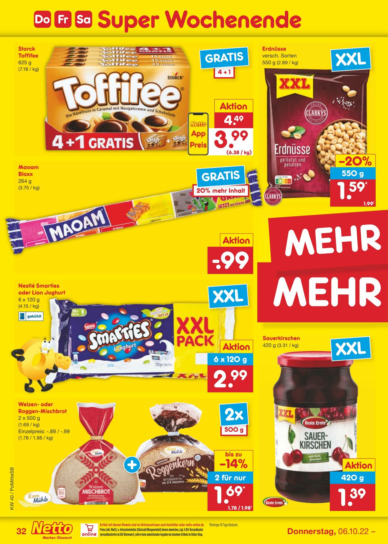 Prospekt Netto-Marken-Discount 03.10.2022 - 08.10.2022