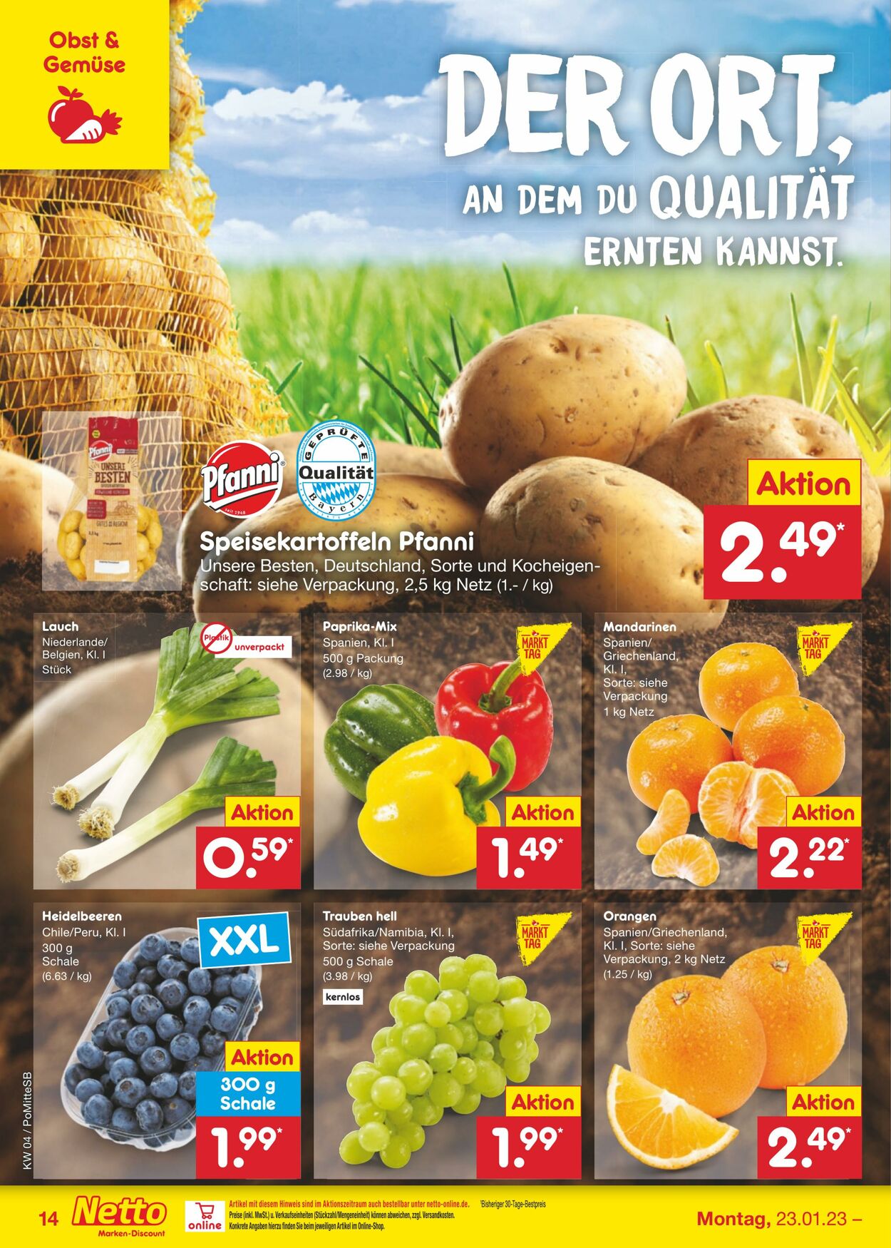 Prospekt Netto-Marken-Discount 23.01.2023 - 28.01.2023