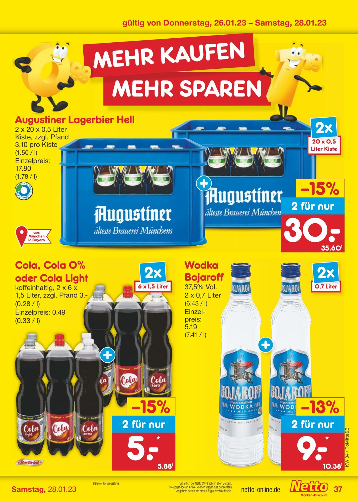 Prospekt Netto-Marken-Discount 23.01.2023 - 28.01.2023