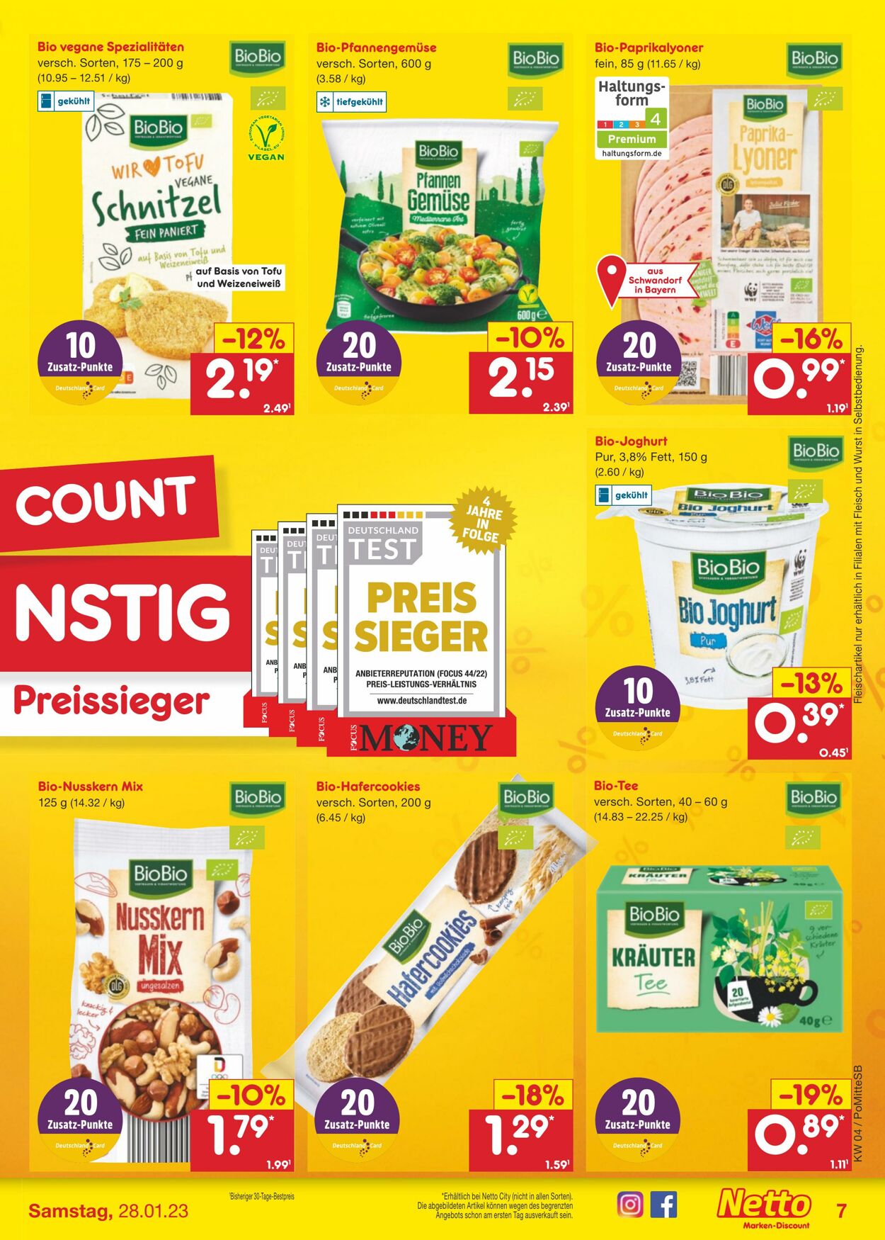 Prospekt Netto-Marken-Discount 23.01.2023 - 28.01.2023