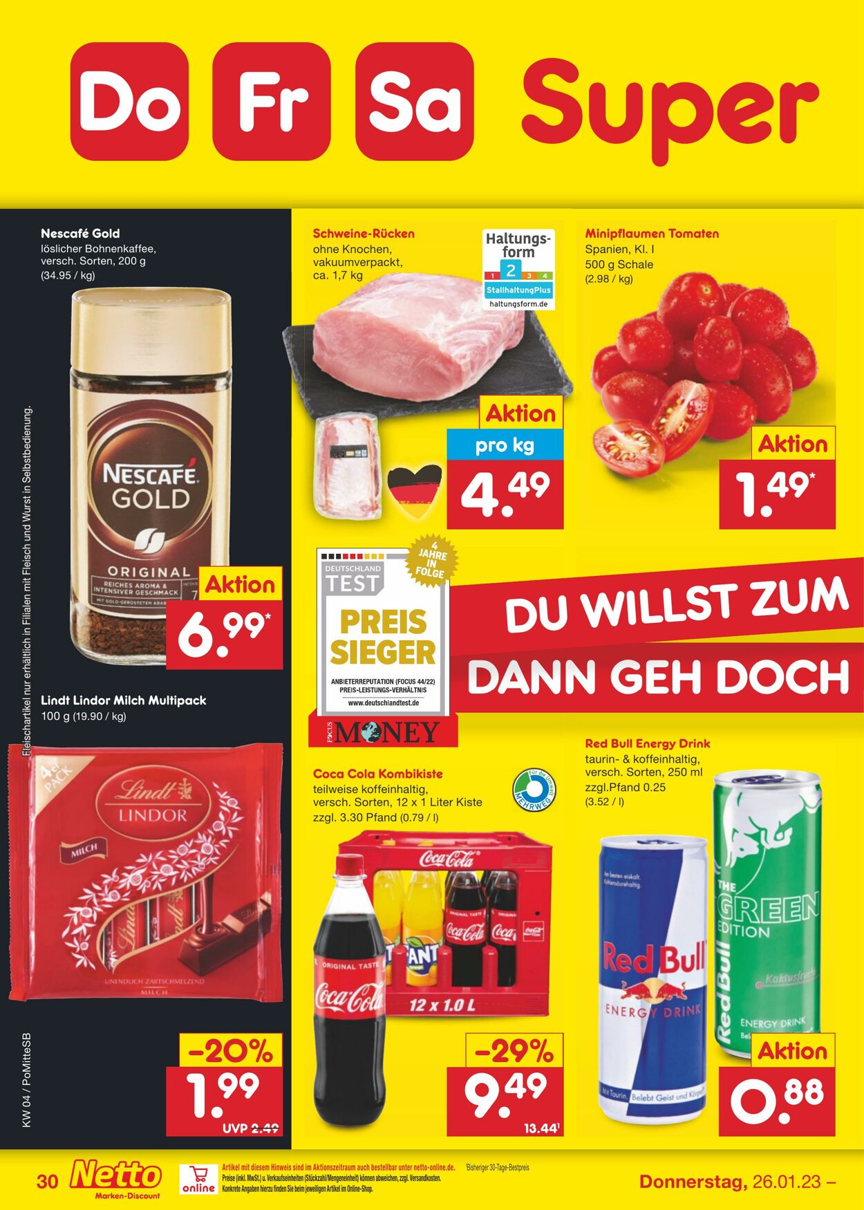 Prospekt Netto-Marken-Discount 23.01.2023 - 28.01.2023