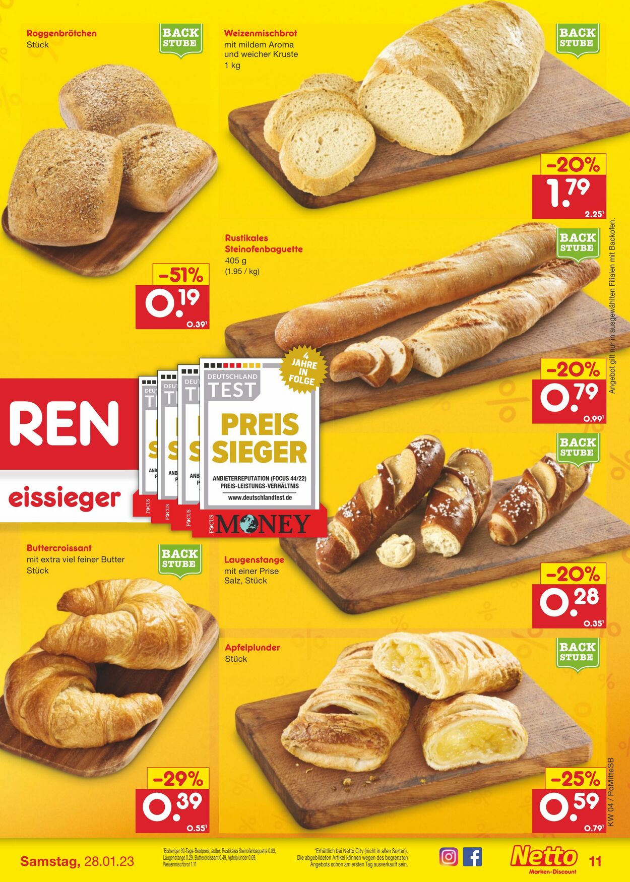 Prospekt Netto-Marken-Discount 23.01.2023 - 28.01.2023