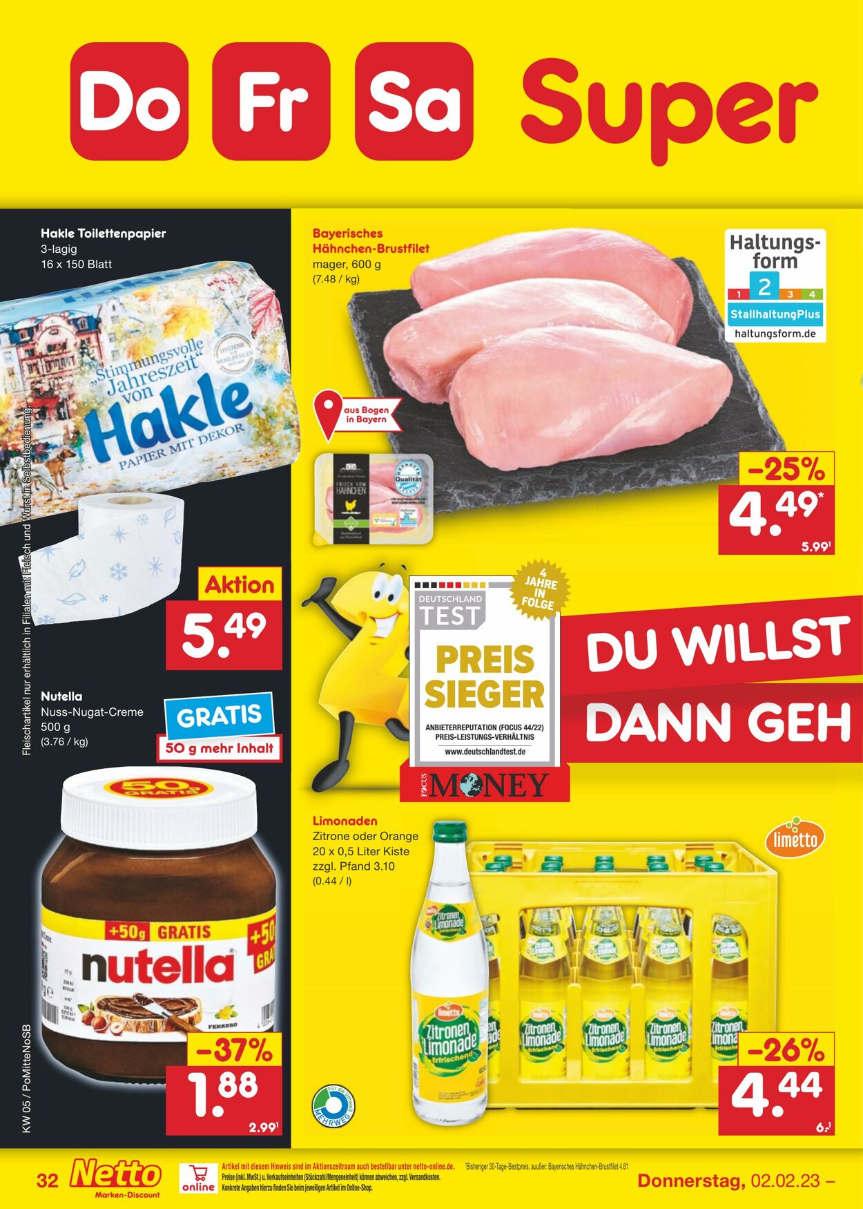 Prospekt Netto-Marken-Discount 30.01.2023 - 04.02.2023