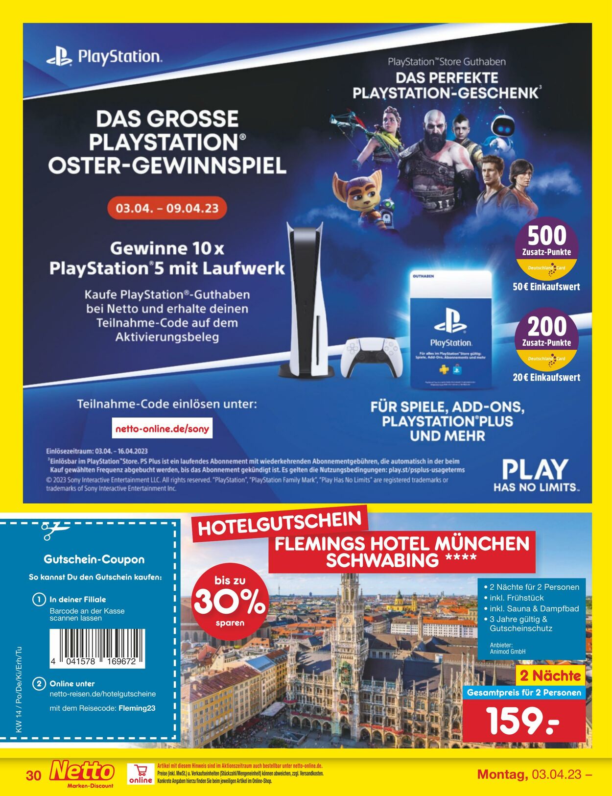 Prospekt Netto-Marken-Discount 03.04.2023 - 08.04.2023