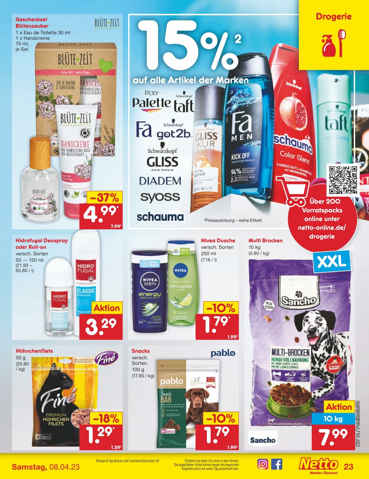 Prospekt Netto-Marken-Discount 03.04.2023 - 08.04.2023