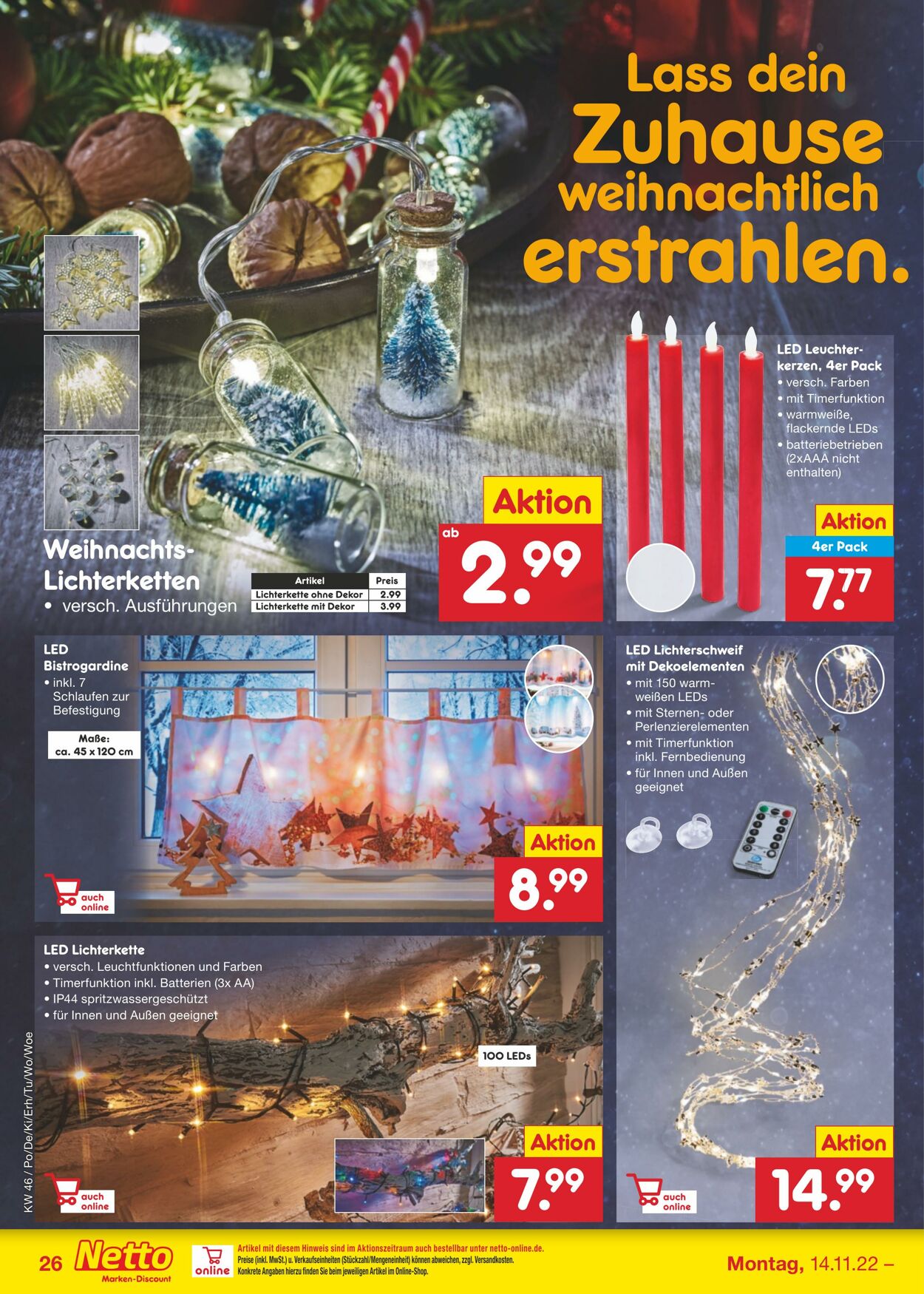 Prospekt Netto-Marken-Discount 14.11.2022 - 19.11.2022