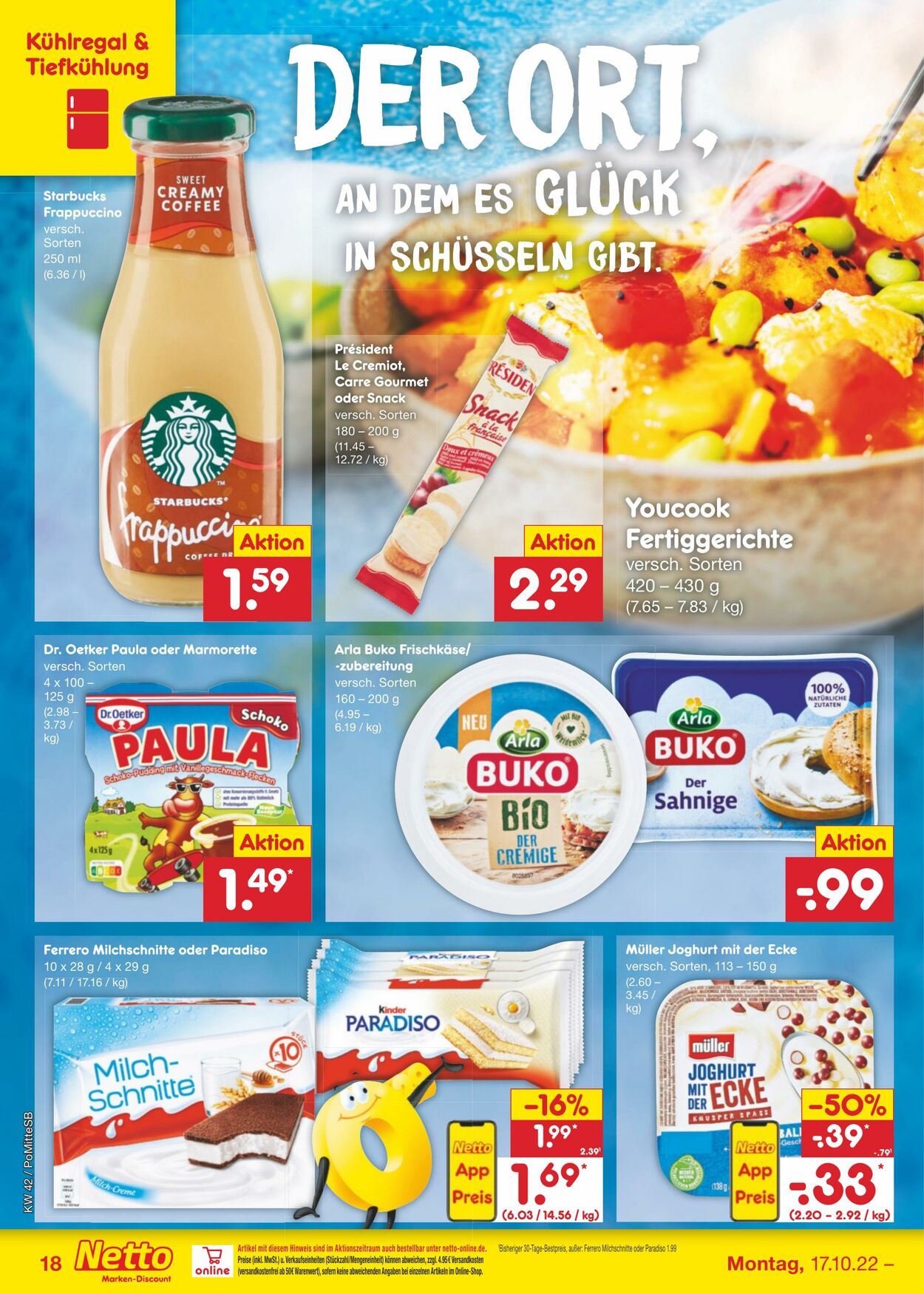 Prospekt Netto-Marken-Discount 17.10.2022 - 22.10.2022