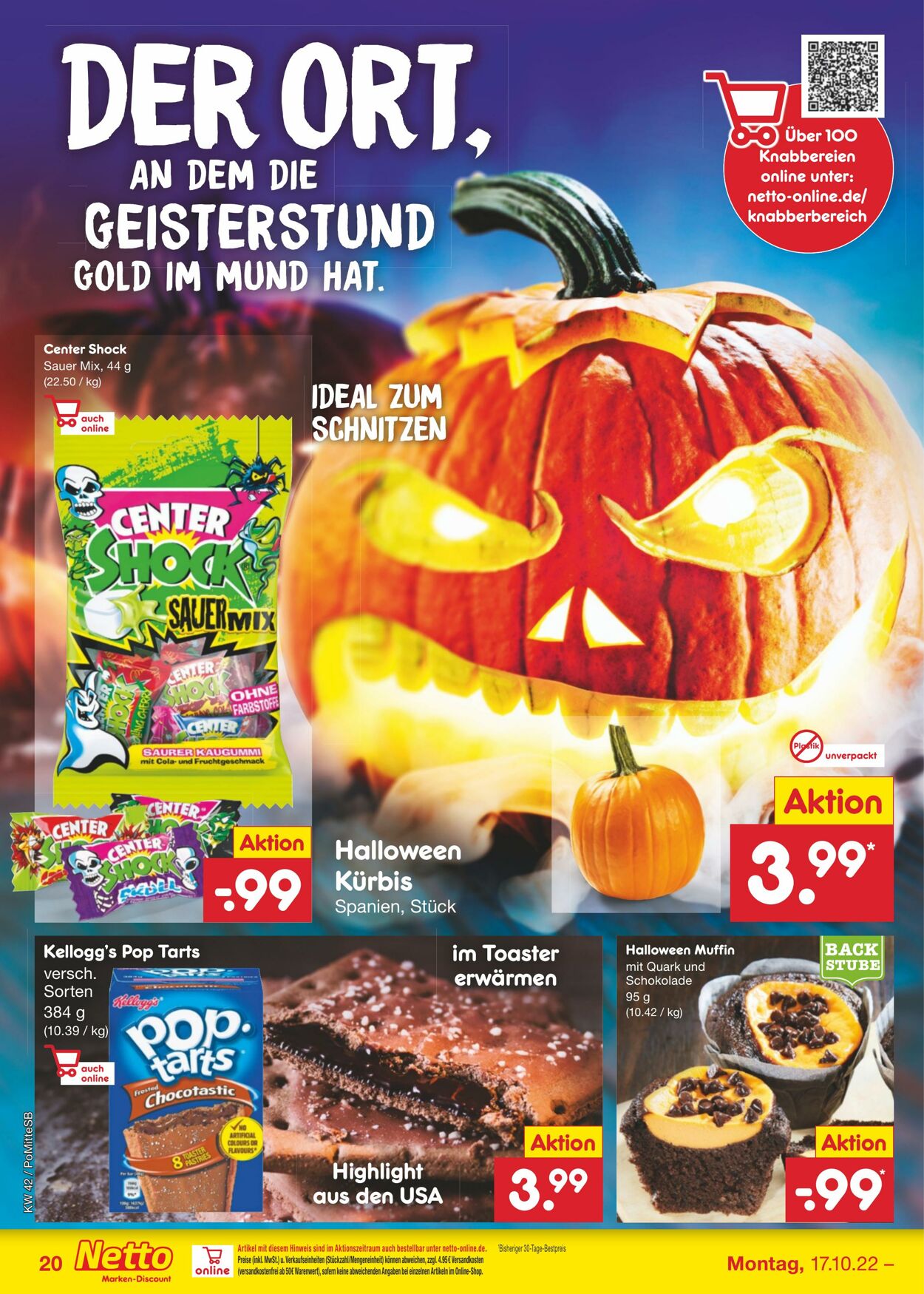 Prospekt Netto-Marken-Discount 17.10.2022 - 22.10.2022