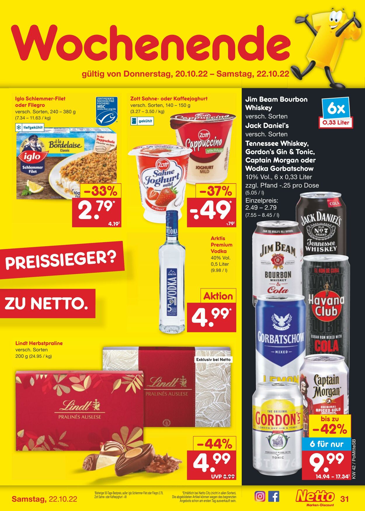 Prospekt Netto-Marken-Discount 17.10.2022 - 22.10.2022